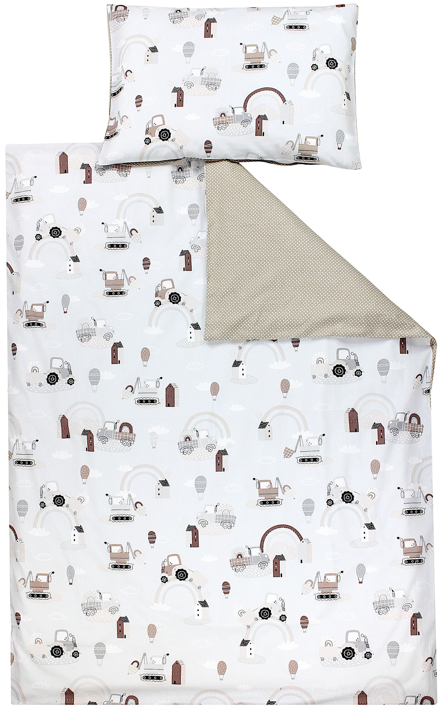 TupTam Kinderbettwäsche TupTam Kinder Bettwäsche Gemustert 2-Teilig Wendebe günstig online kaufen