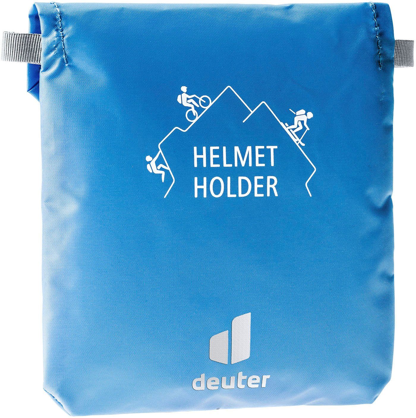 deuter Aufbewahrungstasche Helm-Halterung, für Kletter-, Ski- und Radhelme, mit Netzfach