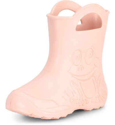 Ladeheid EVA Regenstiefel für Mädchen und Jungen LA-CA-01 Gummistiefel Kinder, federleicht, verschiedene Farben