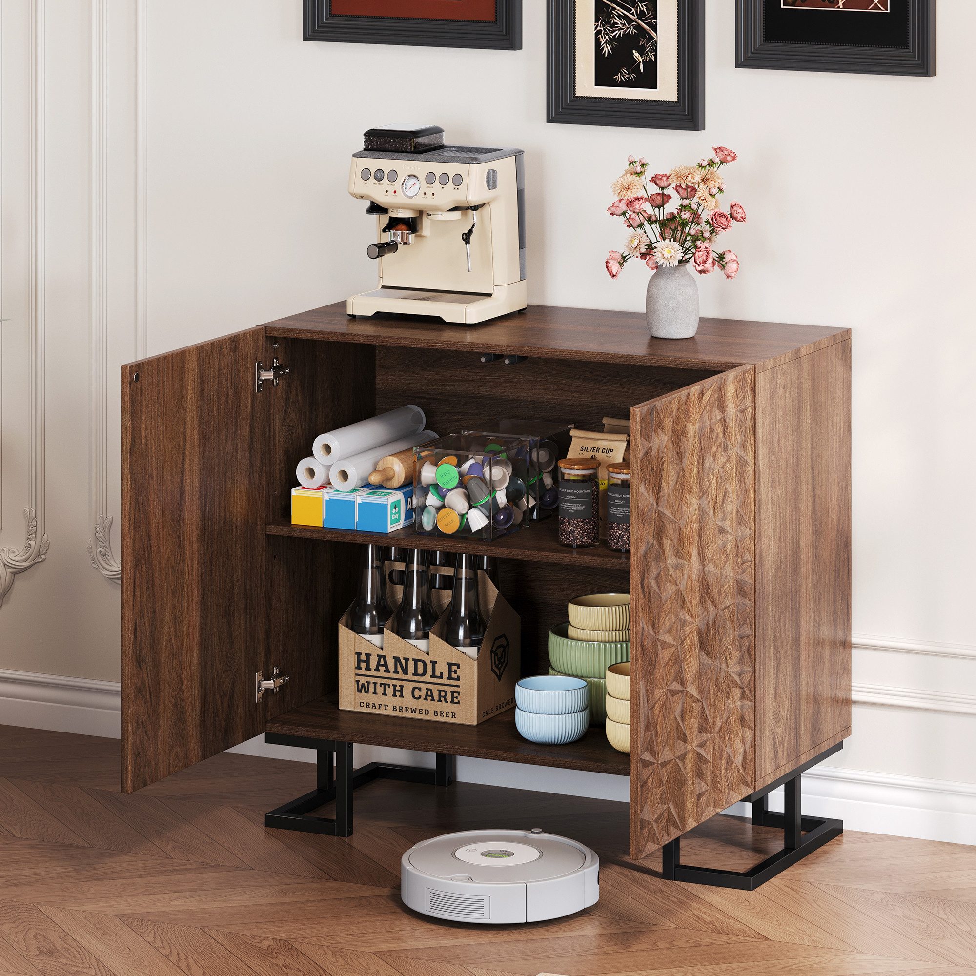 Flieks Sideboard mit 2 Türen und günstig online kaufen