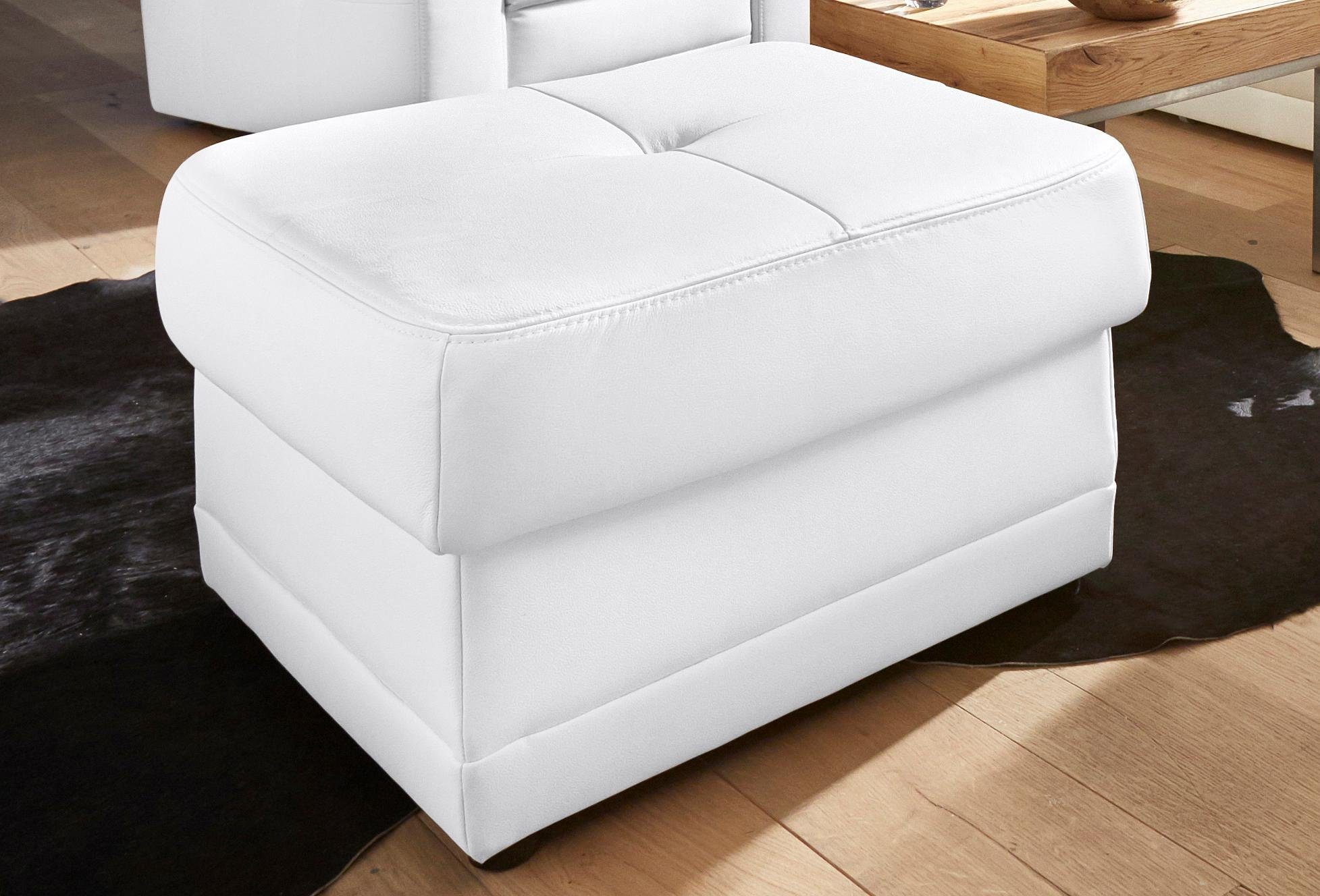 exxpo - sofa fashion Hocker Lotos komfortabler Hocker mit tollen Verarbeitungsdetails