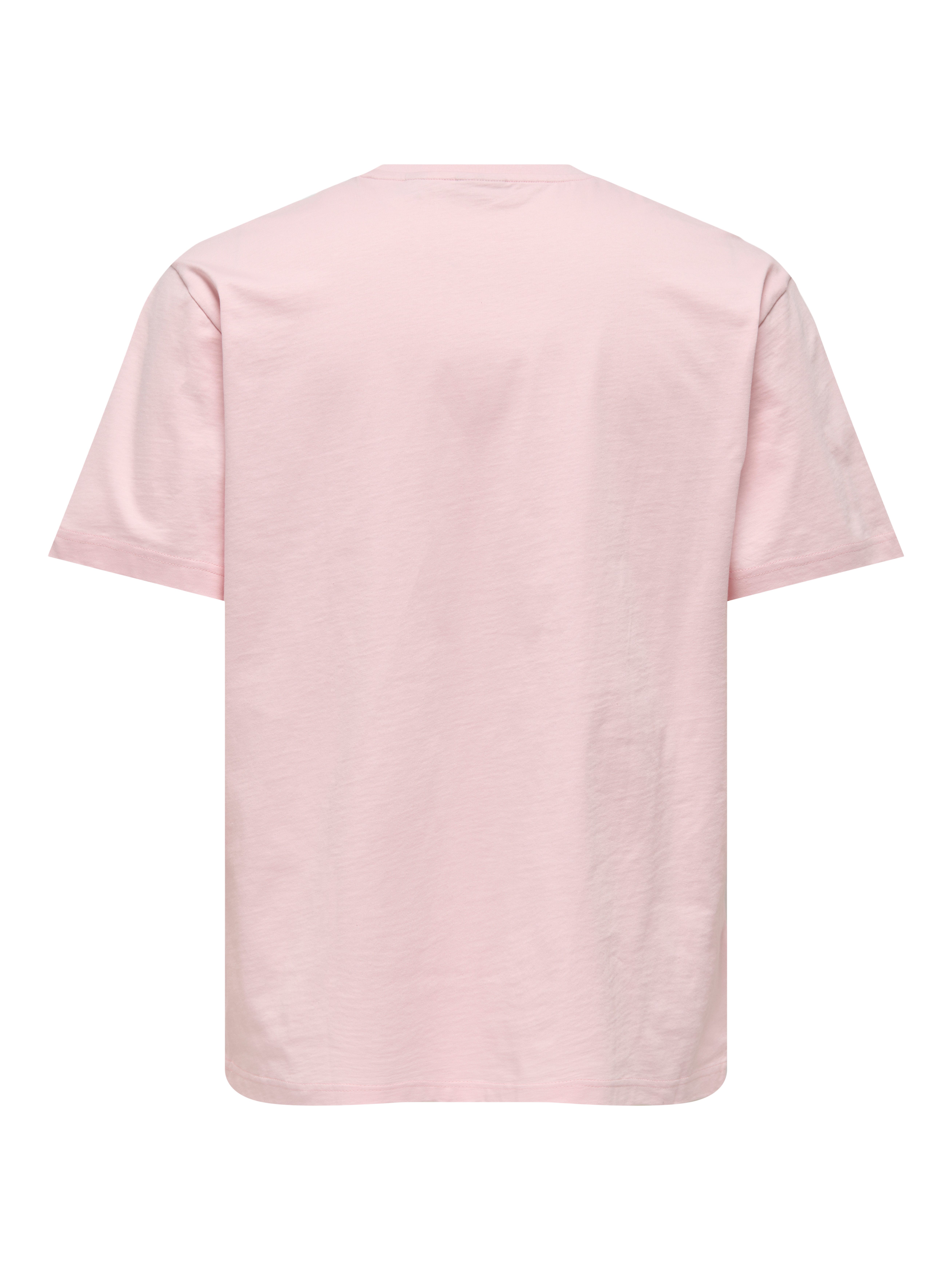 ONLY & SONS Rundhalsshirt ONSFRED RLX SS TEE Baumwolle, relaxed fit