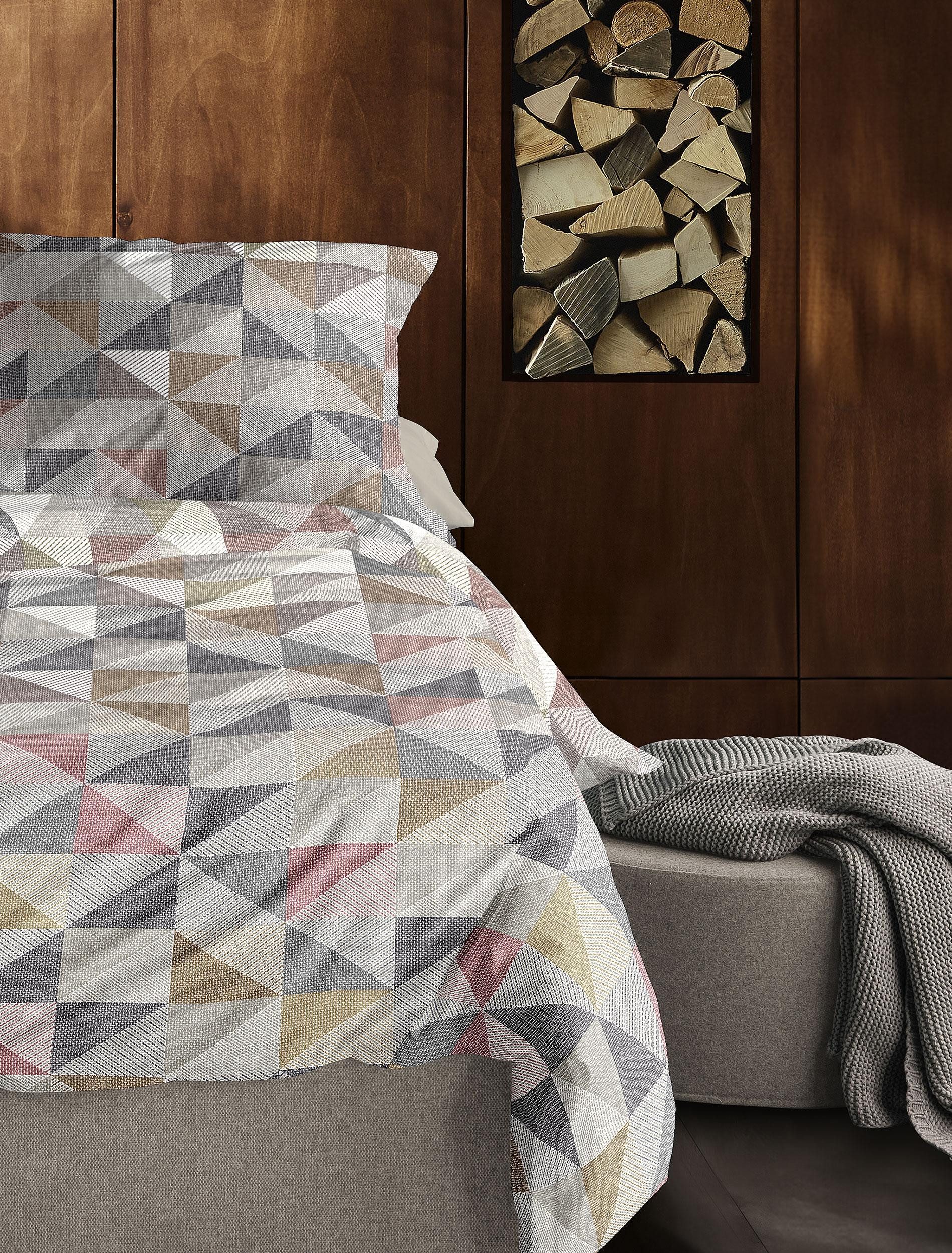 Irisette Bettwäsche Wave 8509, Mako-Satin, 2 teilig, anschmiegsam und atmungsaktiv, Ganzjahresqualität
