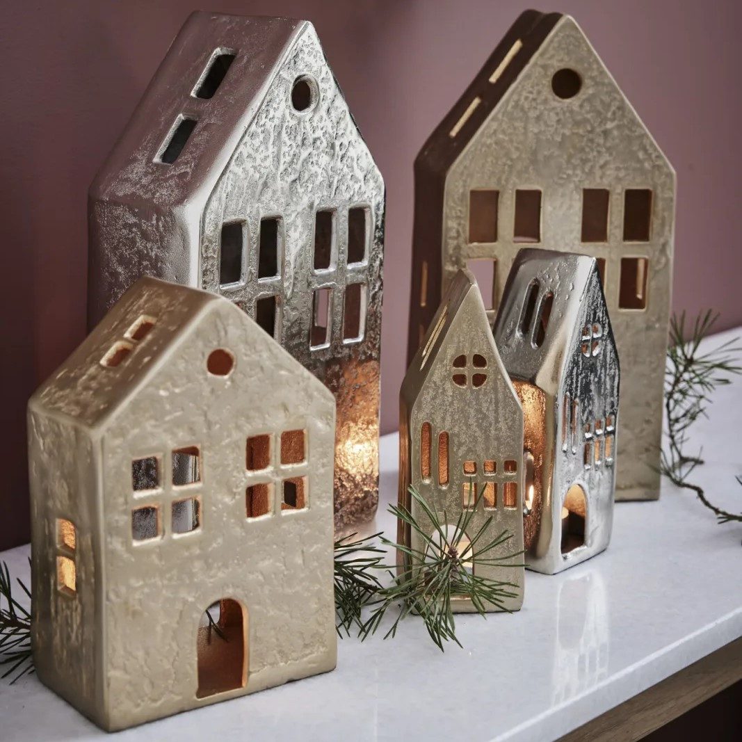 Lene Bjerre Weihnachtshaus Dekohaus MARLINNE