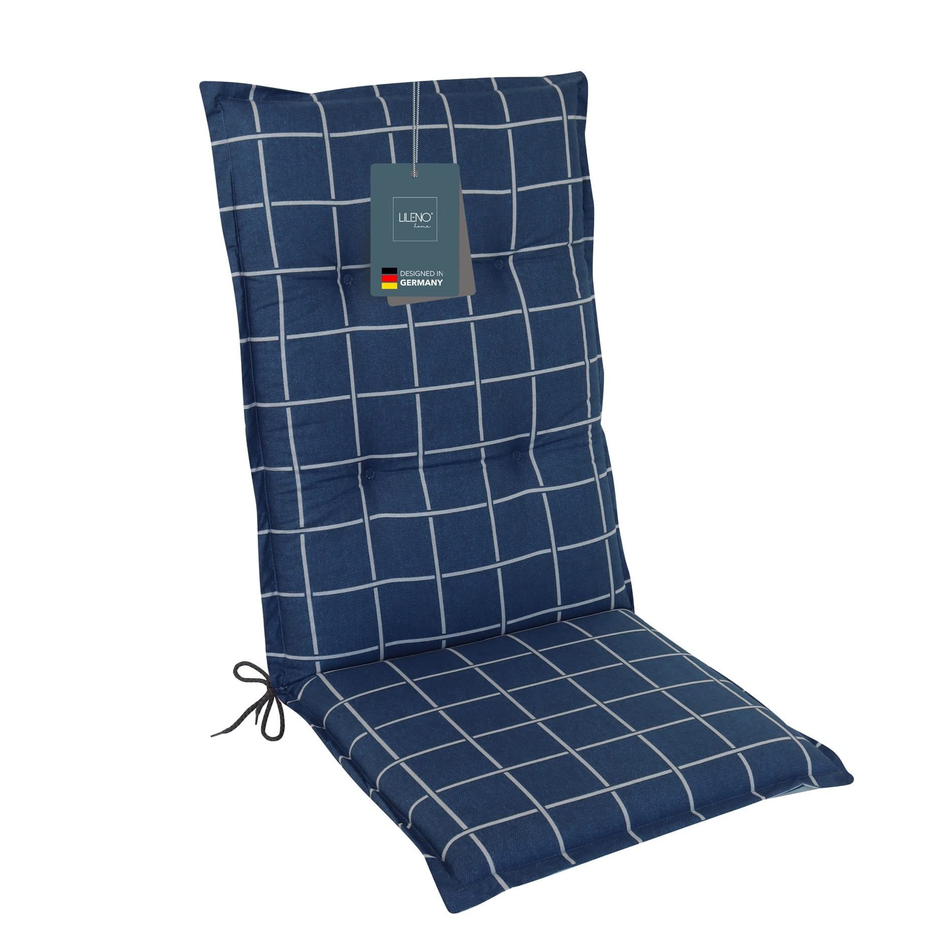 LILENO HOME Hochlehnerauflage Gartenstuhl Auflage, bequeme günstig online kaufen