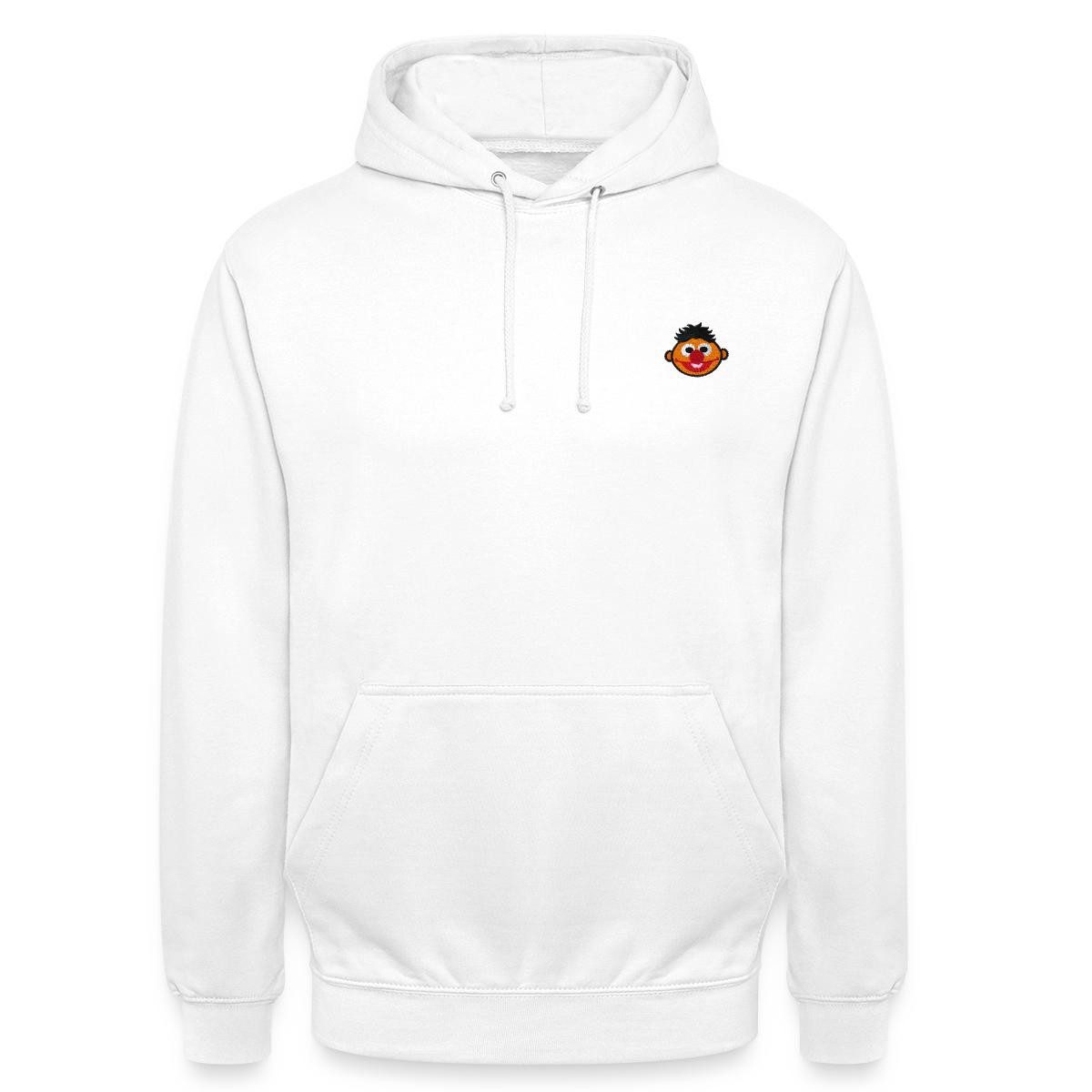 Spreadshirt Hoodie Sesamstraße Ernie Als Stickmotiv Unisex Hoodie (1-tlg)