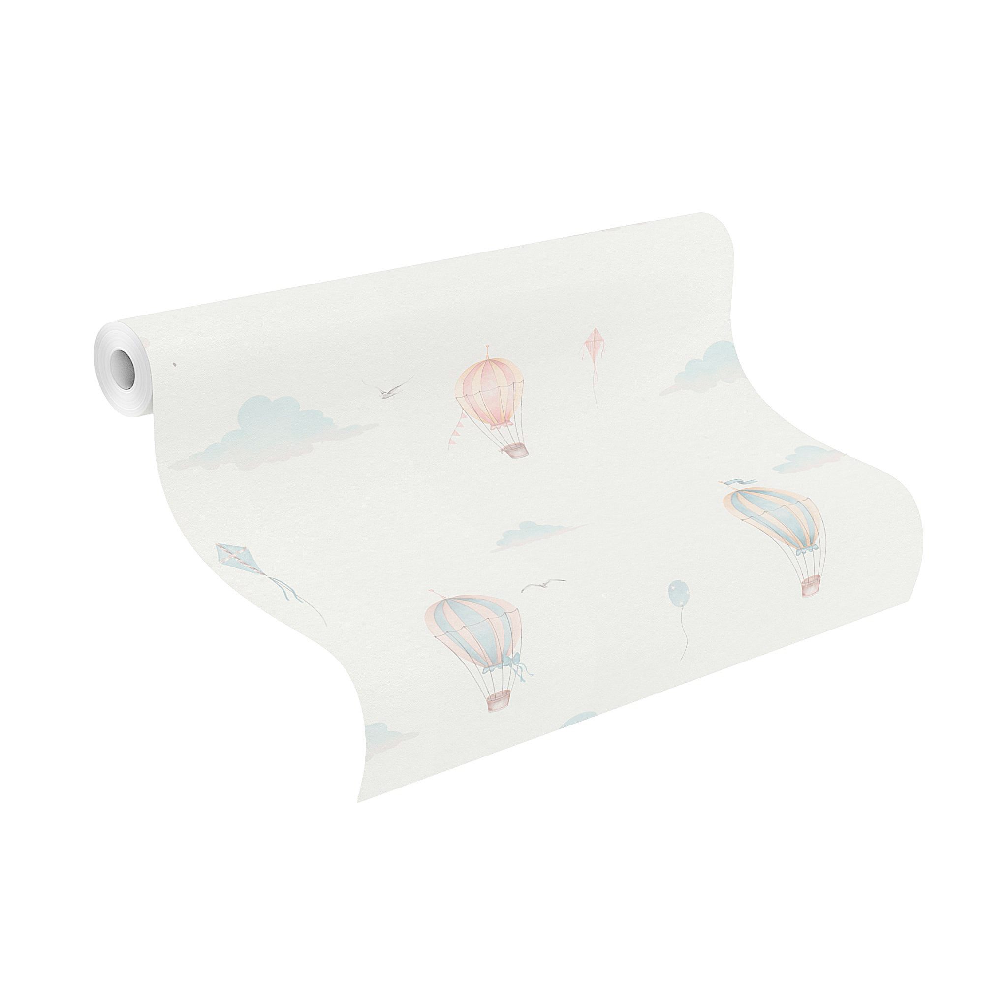 Rasch Vliestapete 302622 - Kinderzimmer-Tapete mit kleinen, bunten Heißluft günstig online kaufen