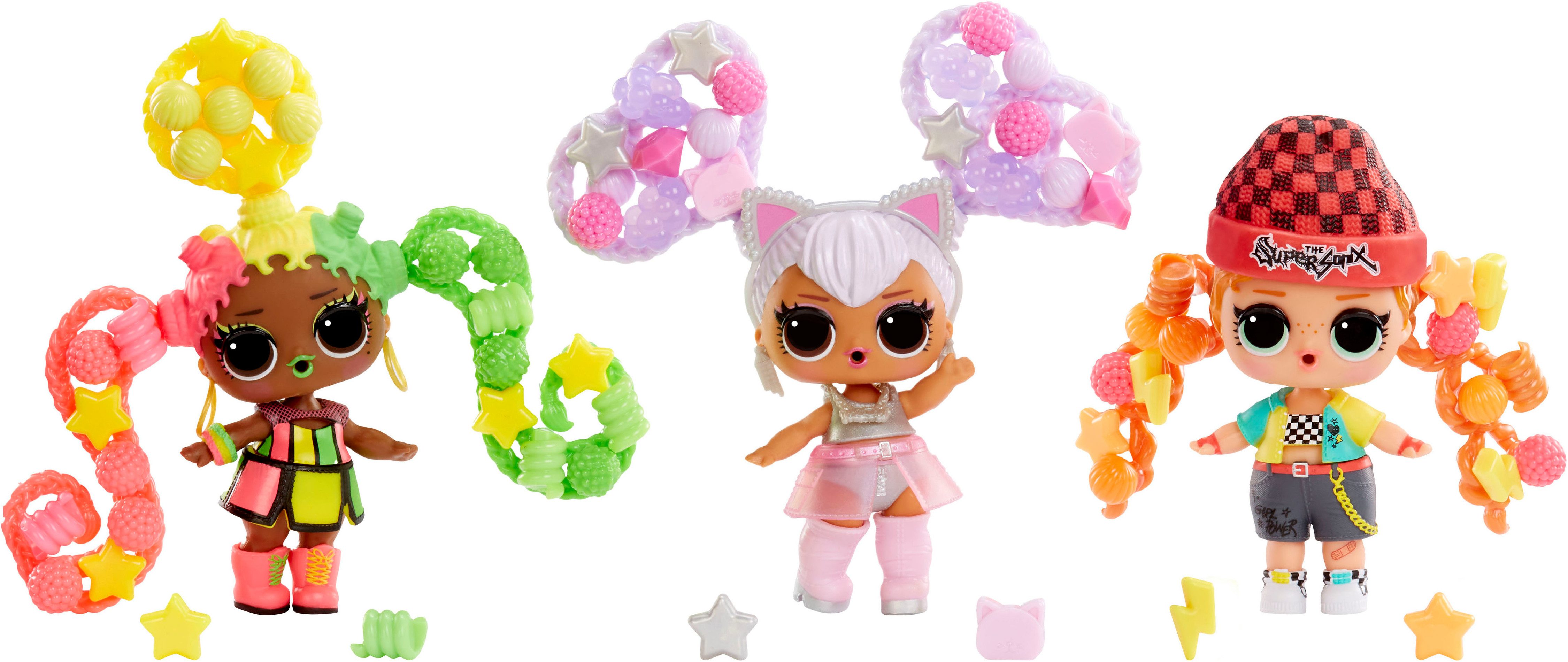 LOL Surprise! Dress-up Doll LOL Surprise Hair Beads Tots, Assorted Delivery