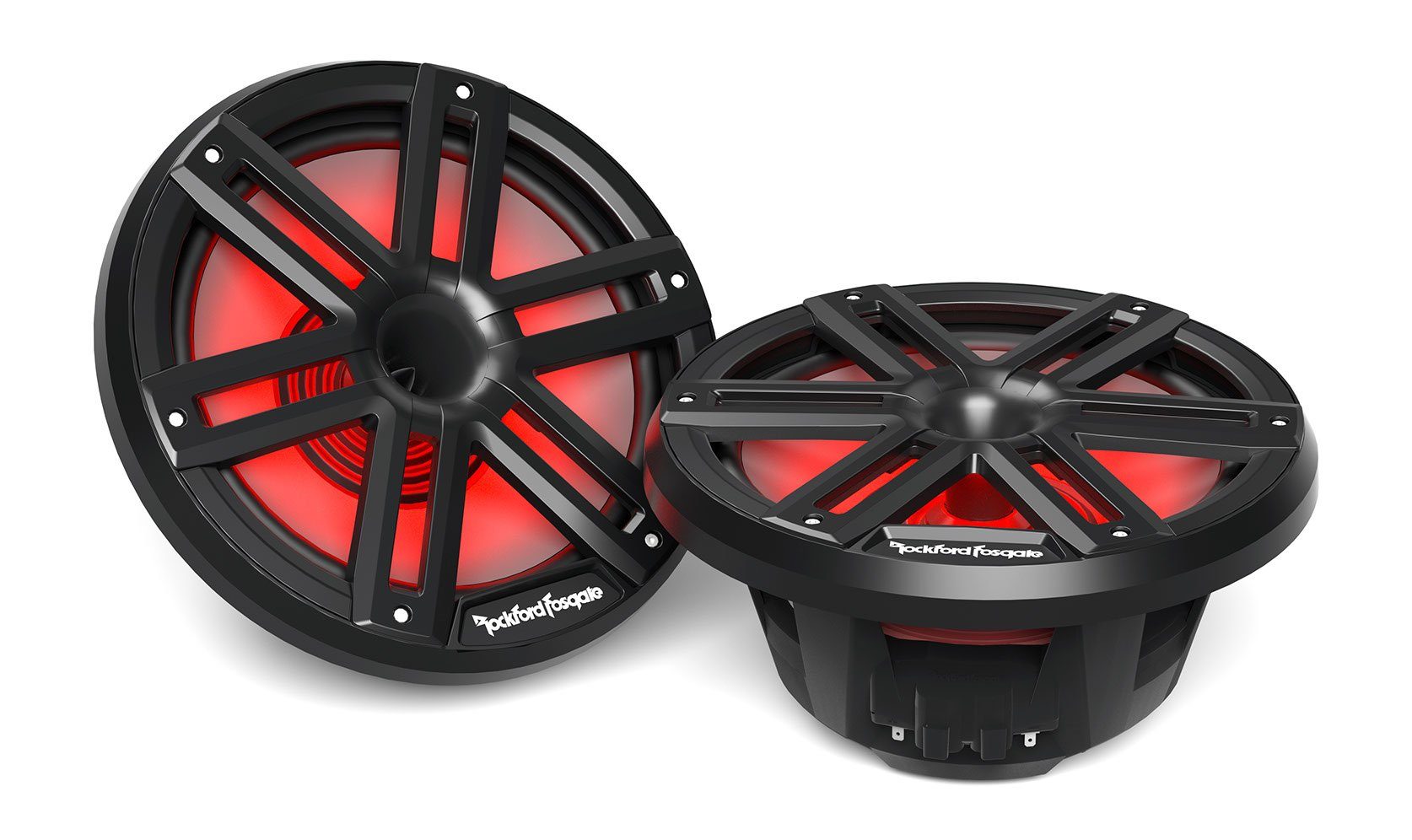 Color Optix Koax 25 cm Marinelautsprecher Schwarz Auto-Lautsprecher