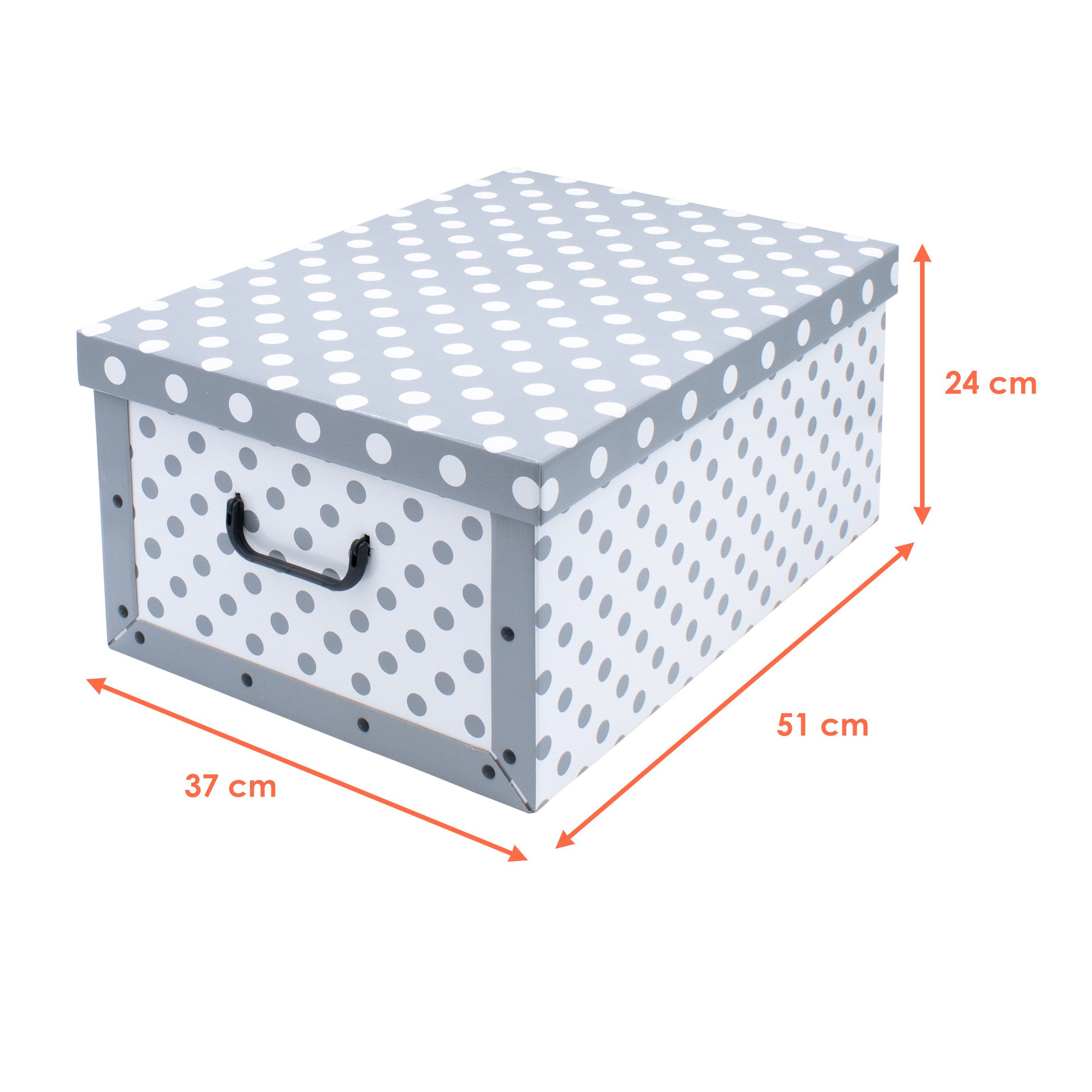 Spetebo Aufbewahrungsbox Storage Box 49x39x24 - günstig online kaufen