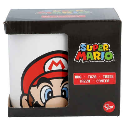 Super Mario Tasse Super Mario Gamer Kaffeetasse Teetasse Geschenkidee 330 ml, Keramik