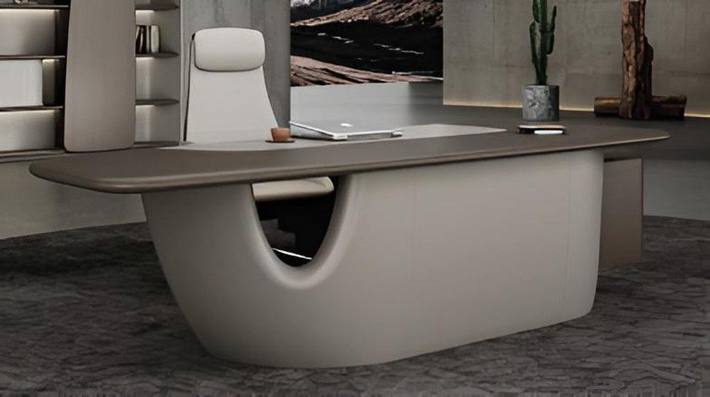 JVmoebel Schreibtisch Moderne Chefschreibtisch und ergonomischer Sessel im exklusiven Design, Made in Europa