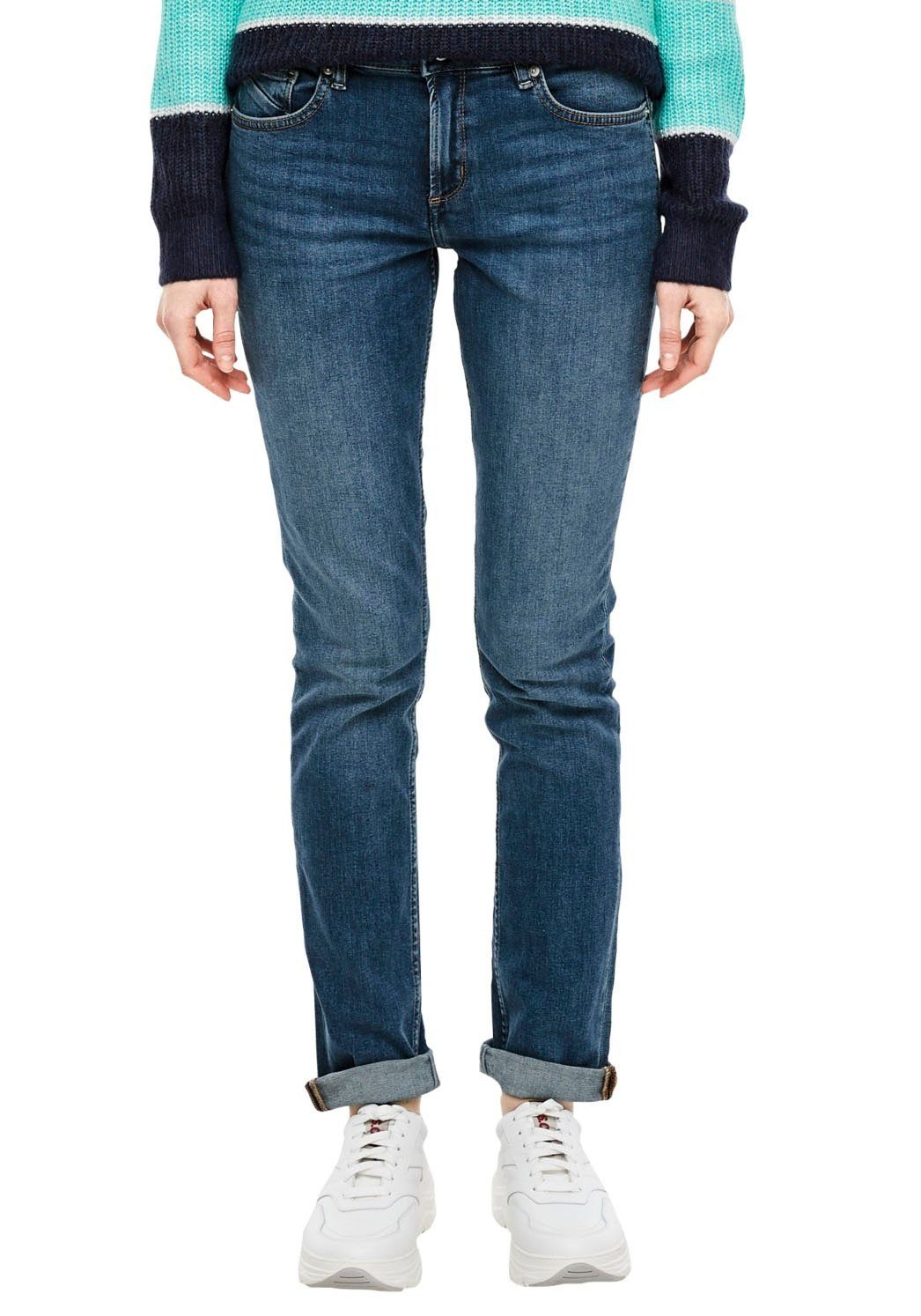 Q/S by s.Oliver Slim-fit-Jeans »Catie Slim« in typischer 5-Pocket Form  online kaufen | OTTO
