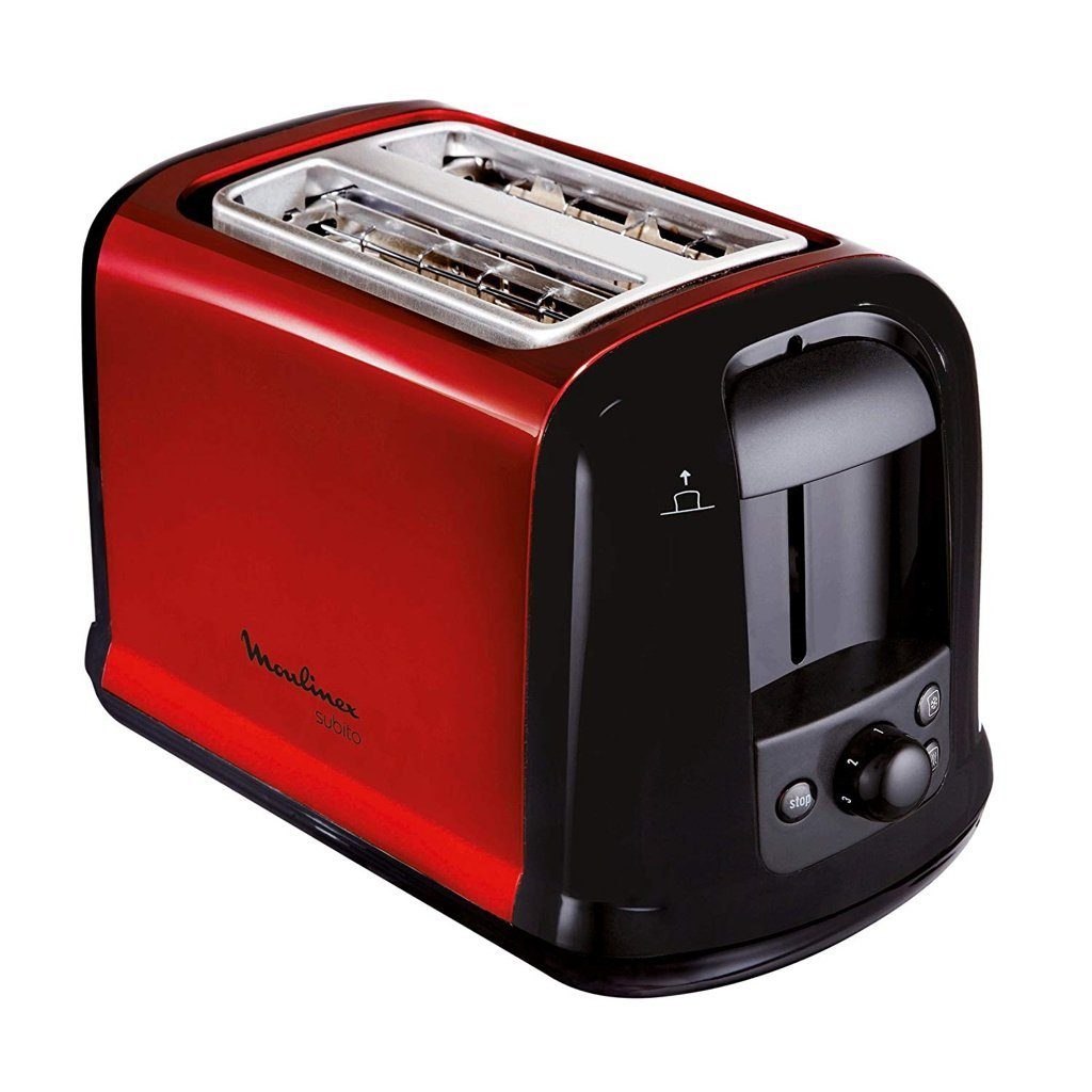 rot/schwarz Moulinex subito LT261D Toaster