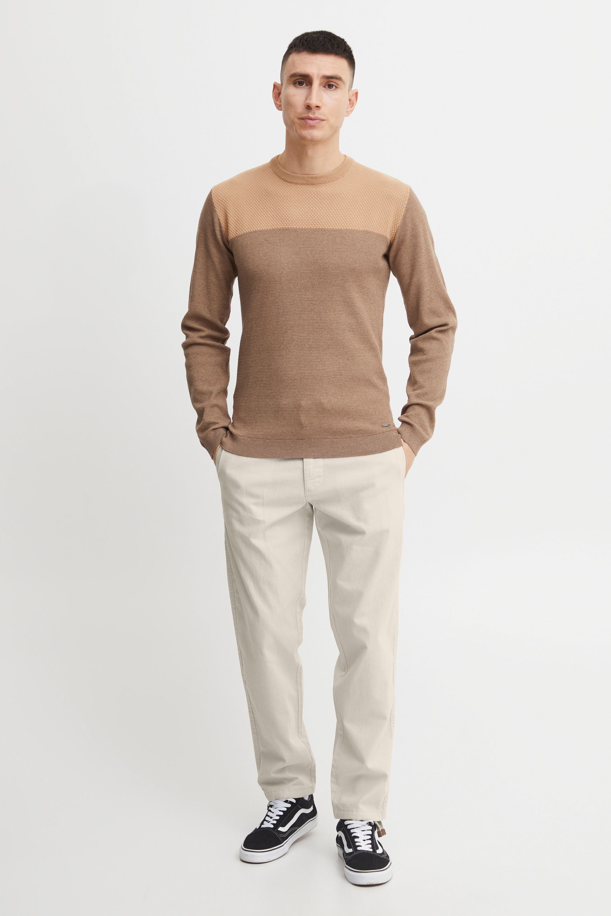 Indicode Leinenhose IDIves Lange Hose mit Tunnelzug am Bund günstig online kaufen