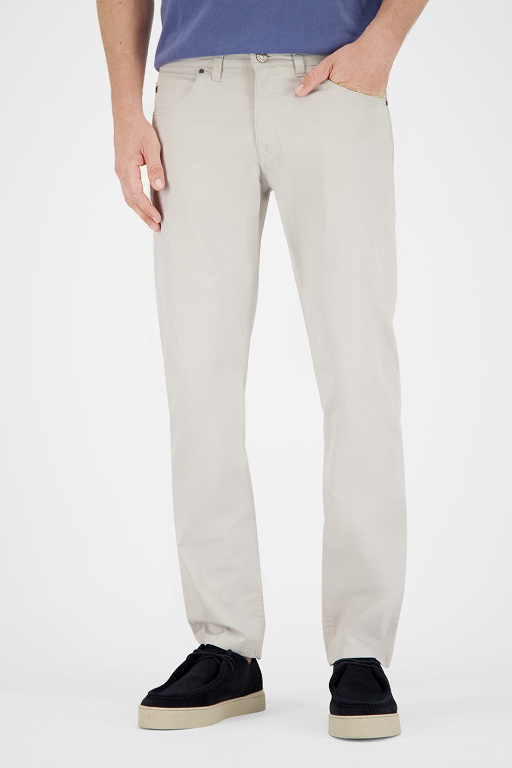 Atelier GARDEUR Straight-Jeans BILL-3-412941-81, grau, hellgrau Modern Fit Elastischer Baumwollmix aus Bio-Baumwolle für hohen Tragekomfort