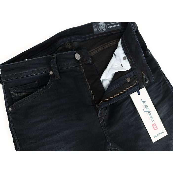 Diesel Skinny-fit-Jeans Herren Slim Skinny Jogg Jeans Stretch Hose Dunkel Blau Spender-Ne 0686F CU10114