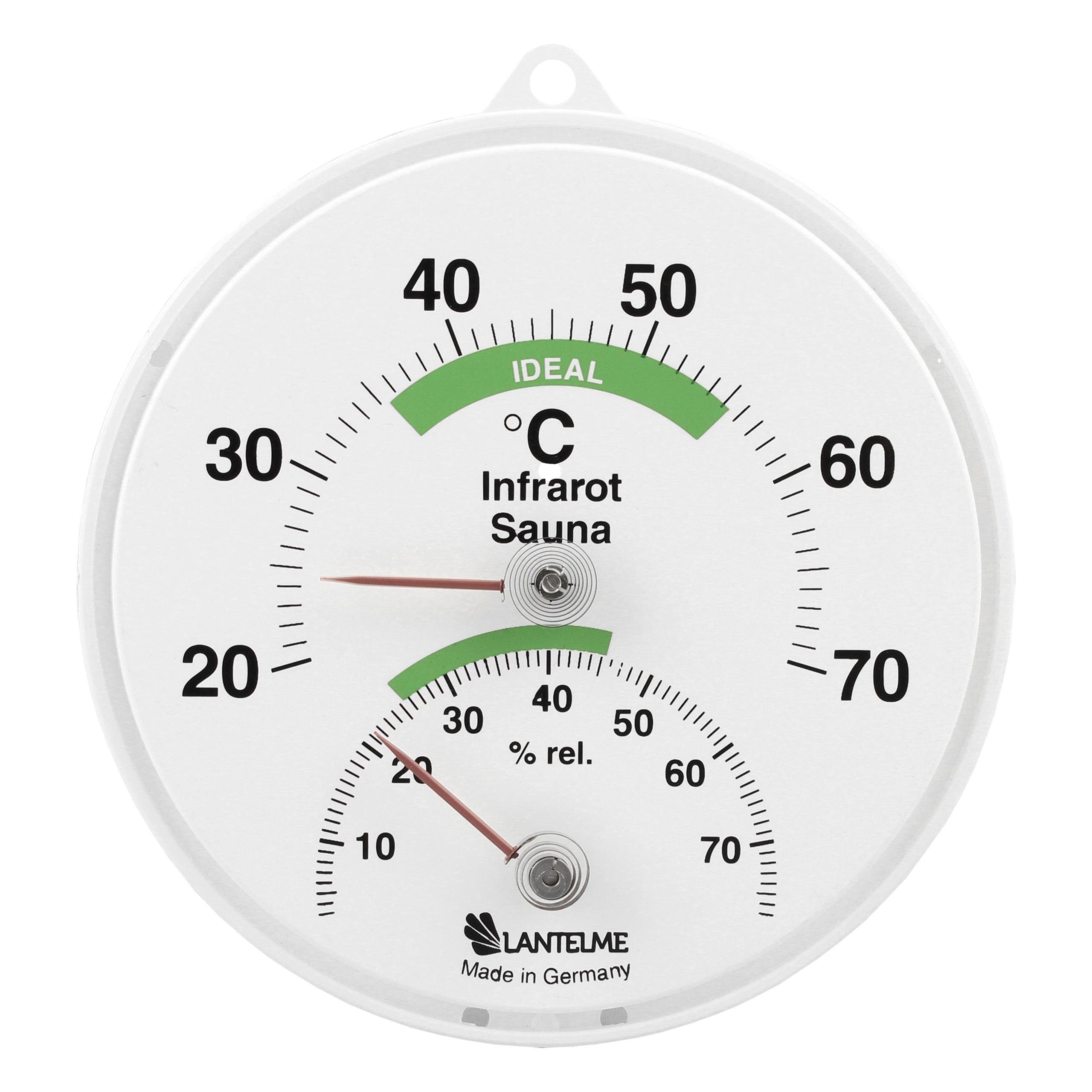Wetterstation Thermohygrometer Infrarotsauna Thermometer Hygrometer Klimamesser