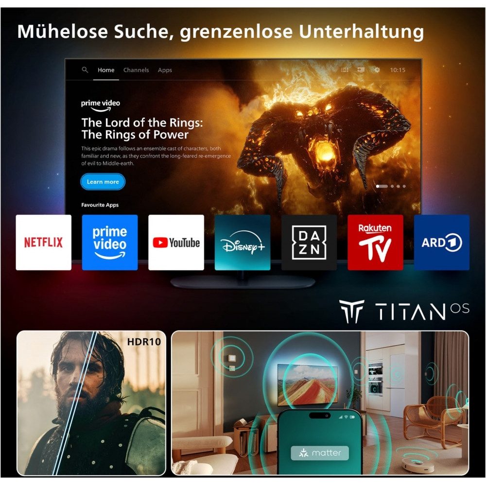 Philips 32PFS6900/12 LED-Fernseher (32 Z...