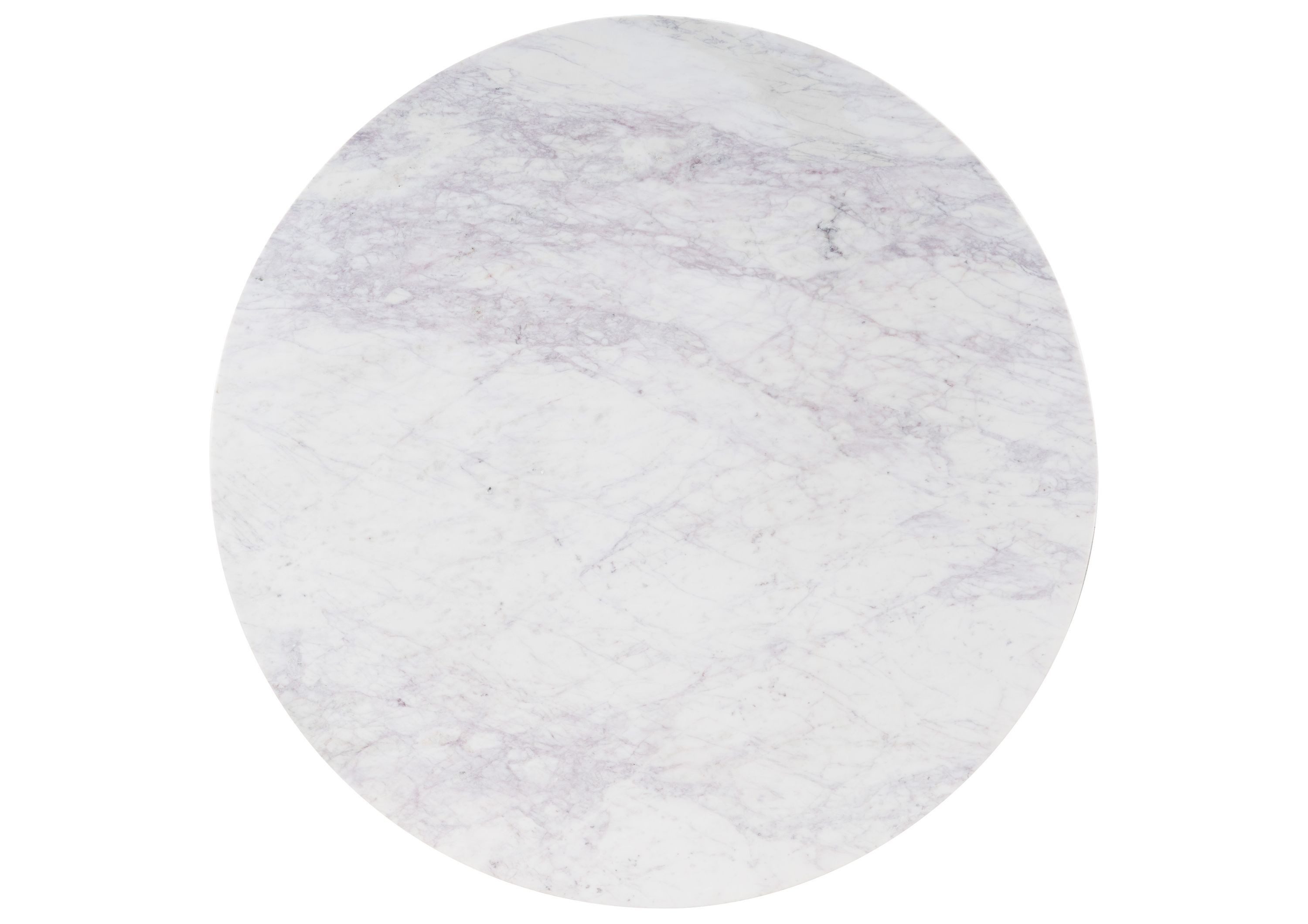 Massivmoebel24 Esstisch BARCELONA (Massivholz, Massivholztisch), Mango 120x120x76 natur lackiert / Marmor weiß BARCELONA #528