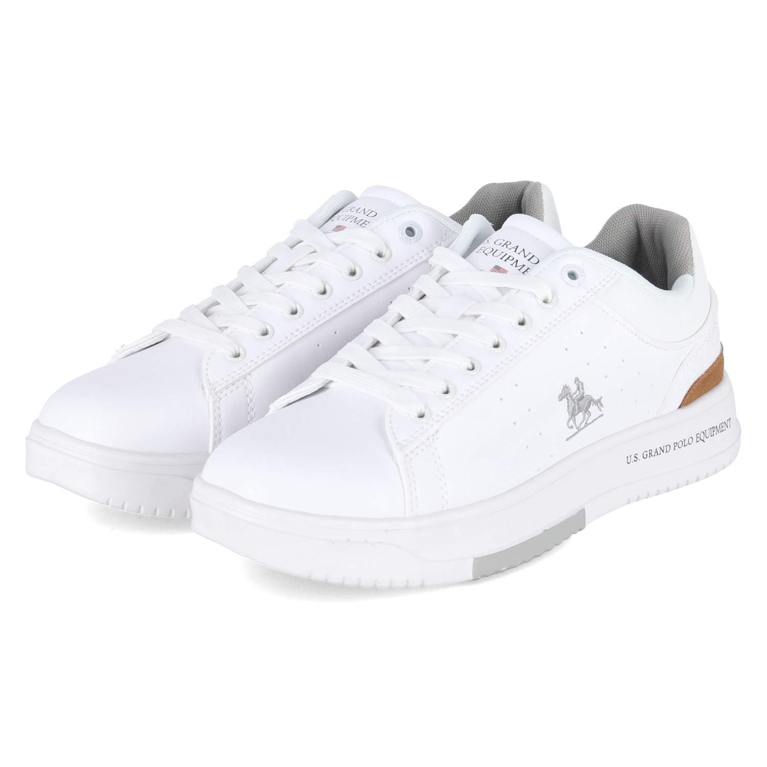 U.S. GRAND POLO U.S. Grand Polo GPM514303-1010 SP Herren Synthetik weiss Schnürschuh