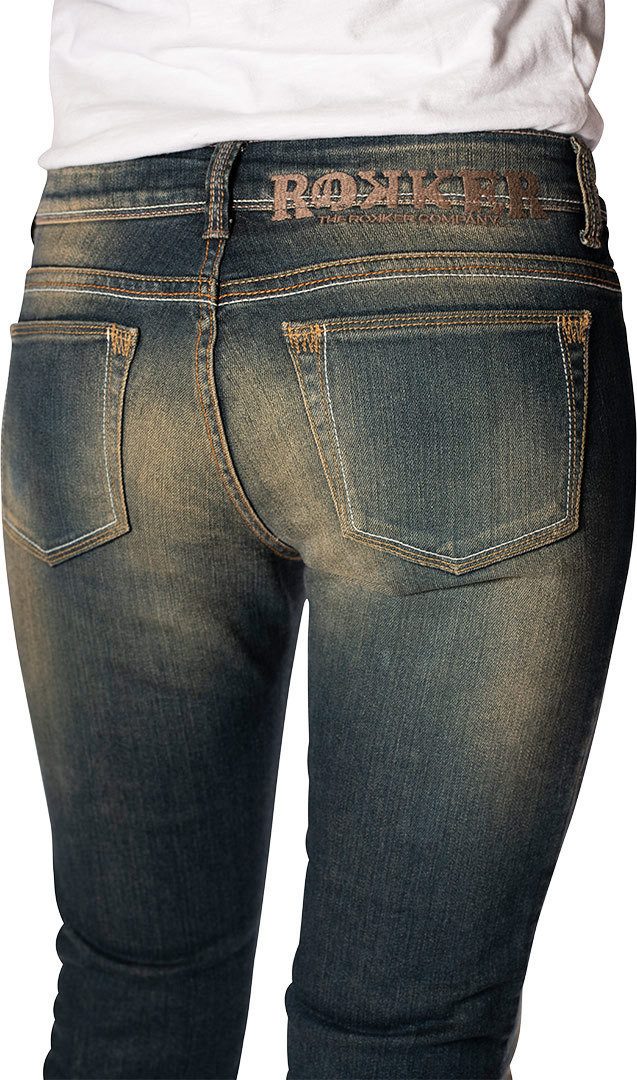 Rokker Bikerjeans The Diva Jeans - Damen abriebfest