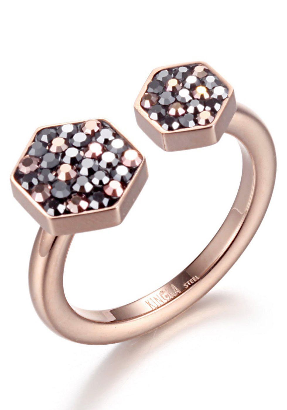Kingka Fingerring GLAMOUR Brillo, SR6222RMS1,2,3,4, mit günstig online kaufen