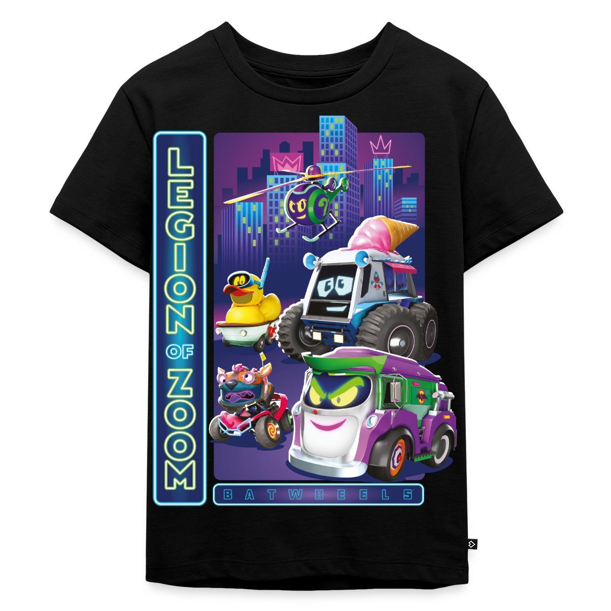 T-Shirt Batwheels Bösewichte Legion Of Zoom Kinder Premium T-Shirt