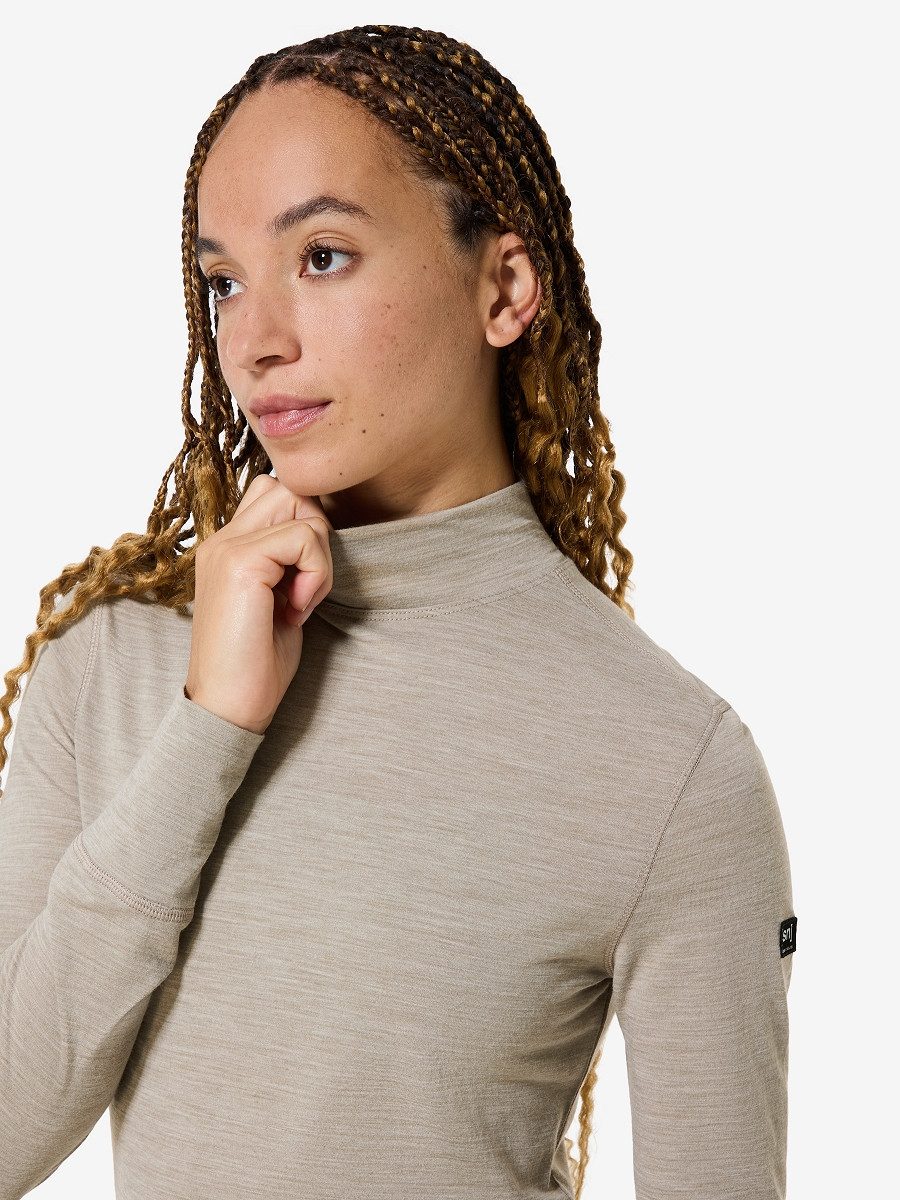SUPER.NATURAL Funktionsshirt Merino Longsleeve W TUNDRA175 TURTLENECK funkt günstig online kaufen