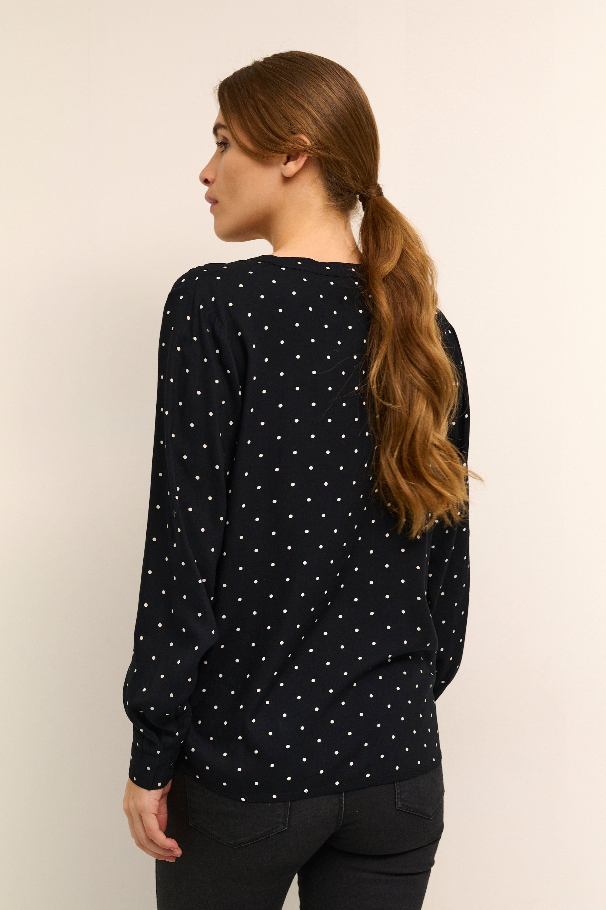 KAFFE Langarmbluse Langarm-Bluse KAjoyce