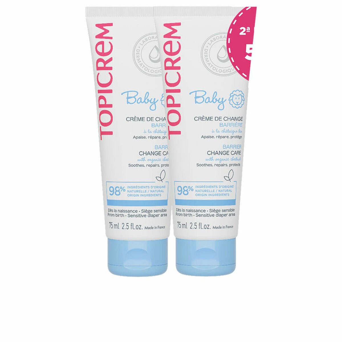 Topicrem Wundschutzcreme Wickelcreme für Babys, Barrier Action
