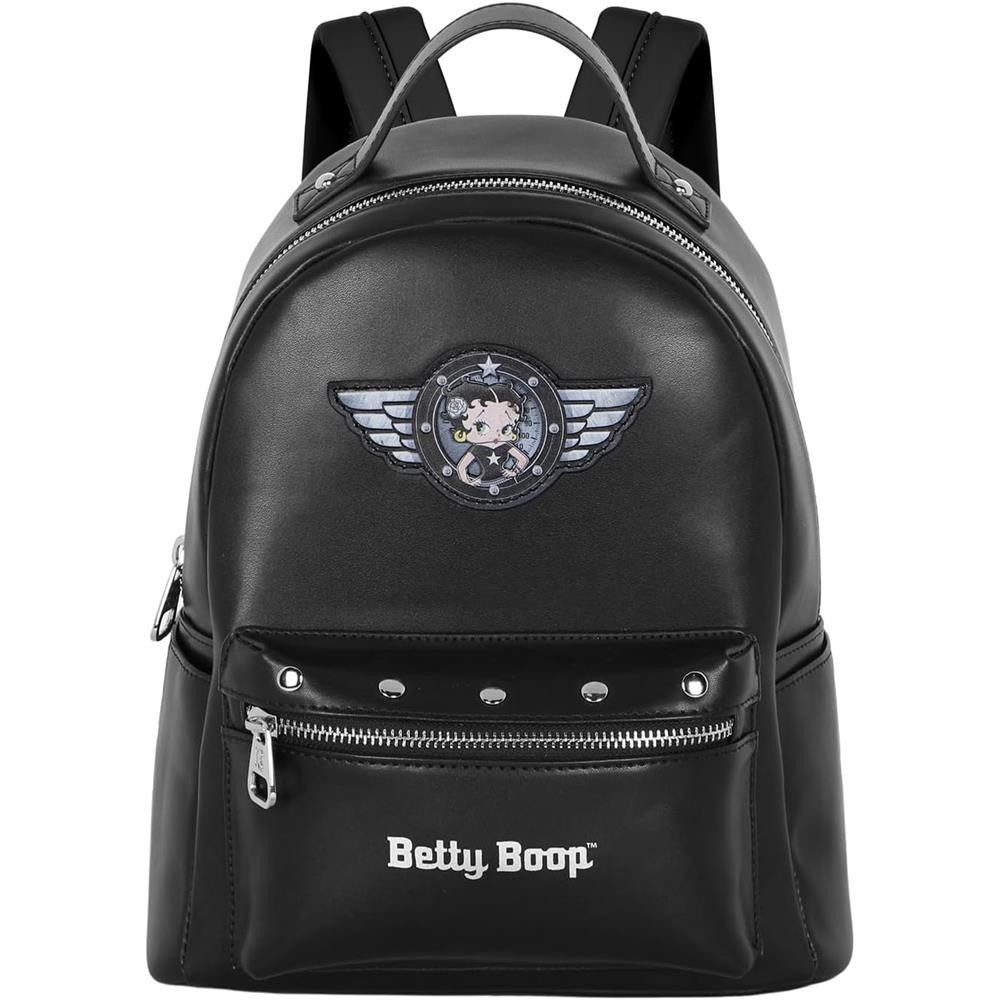 Karactermania Cityrucksack Betty Boop Motor Love Rucksack Tagesrucksack Rockabilly, Reißverschluss