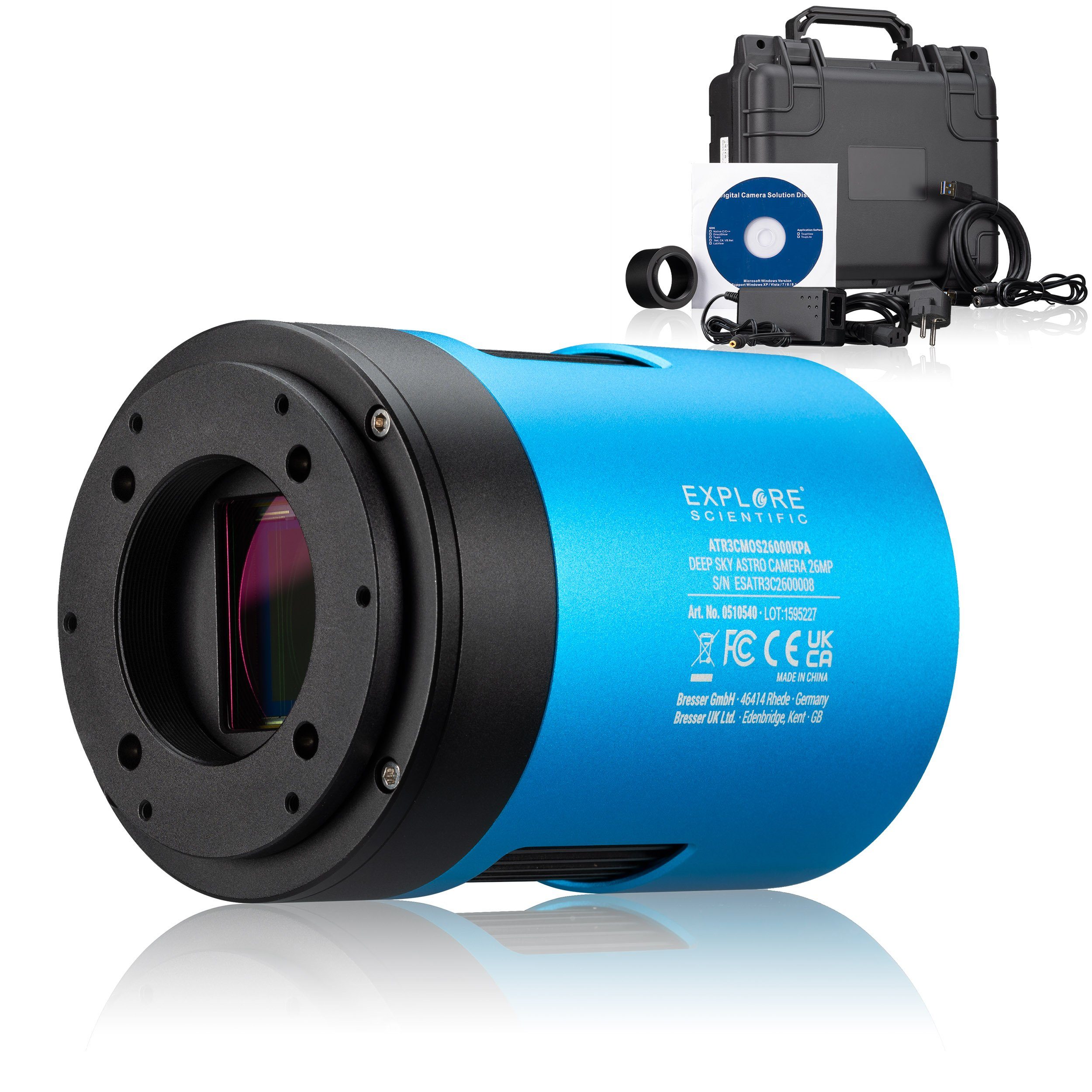 EXPLORE SCIENTIFIC Teleskop EXPLORE SCIENTIFIC Deep Sky Astro Kamera 26MP