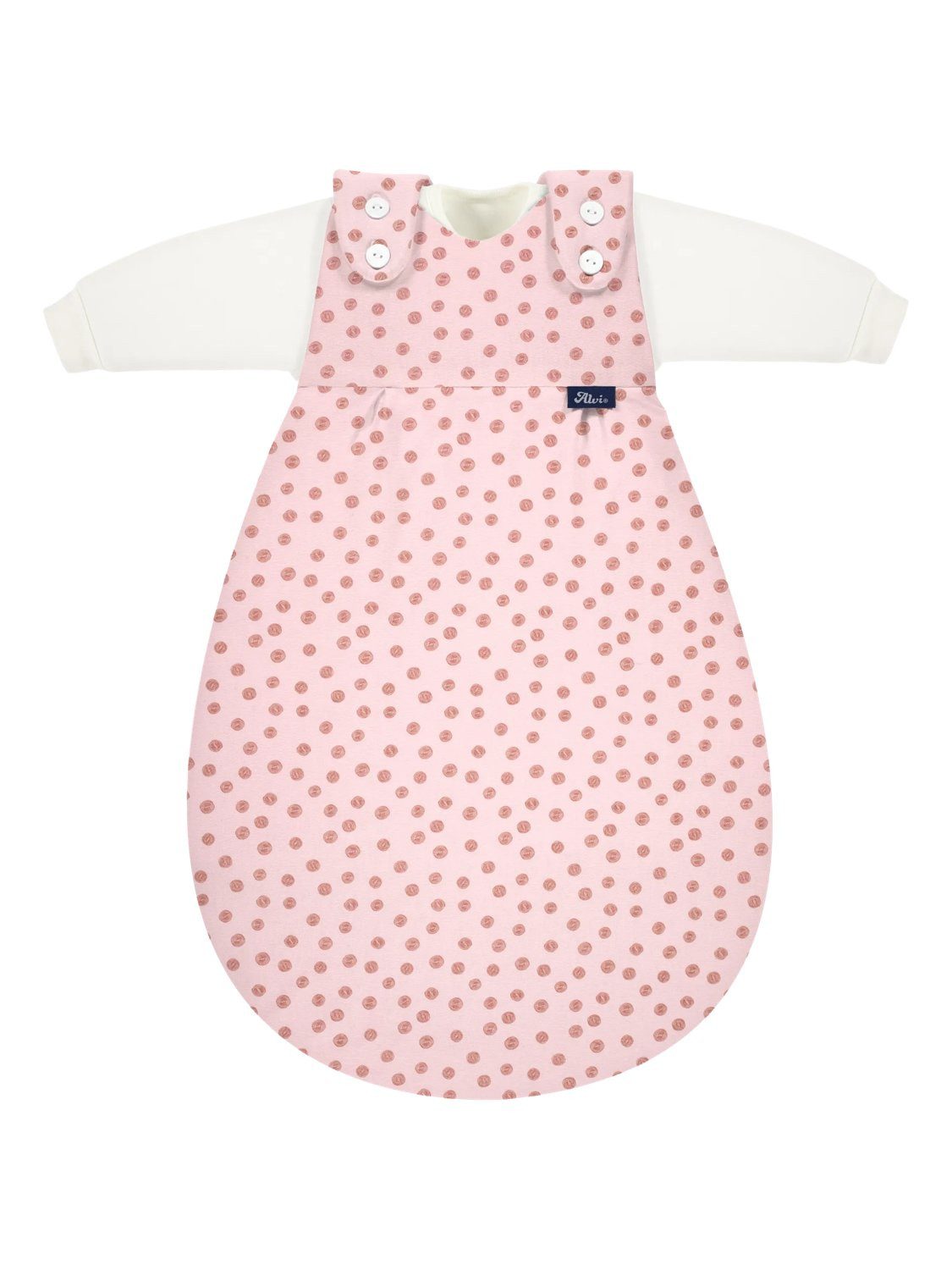 Alvi® Babyschlafsack Baby-Mäxchen 3-teilig Bio-Baumwolle (3 tlg., 1x Außensack, 2x Innensack), TOG Wert: 2.5