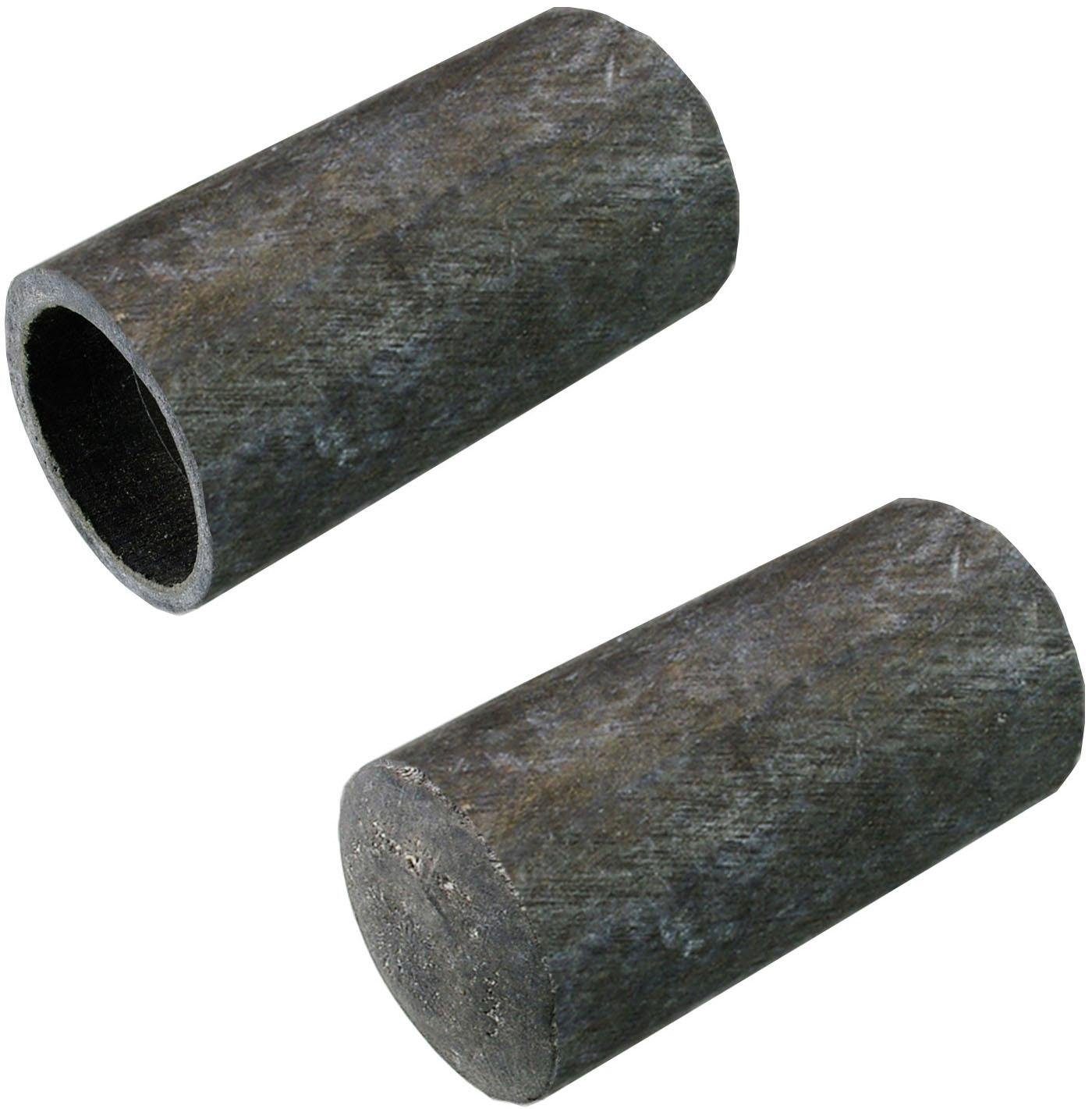 Liedeco Gardinenstange Terra Zylinder, Ø 28 mm, 1-läufig, Fixmaß, verschraubt, Holzwerkstoff