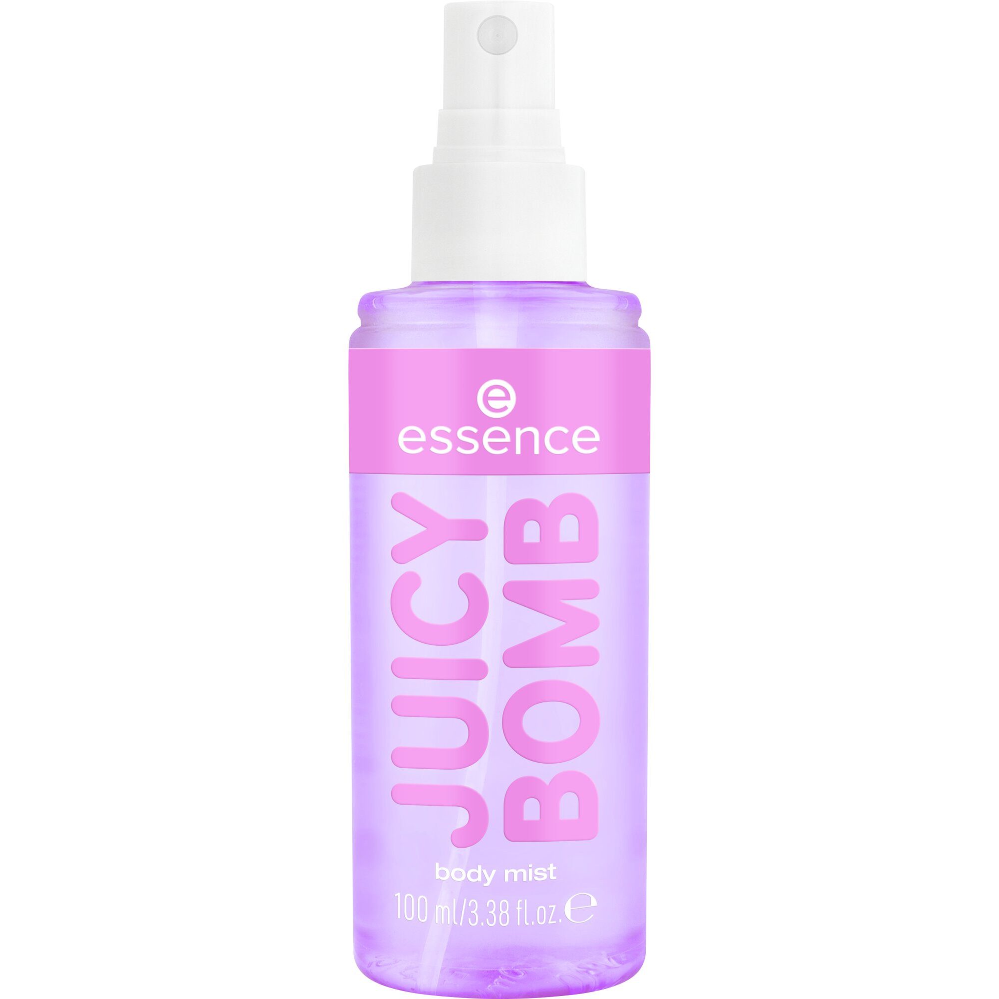 Essence Körperspray JUICY BOMB sweet drop body mist 103, 4-tlg.