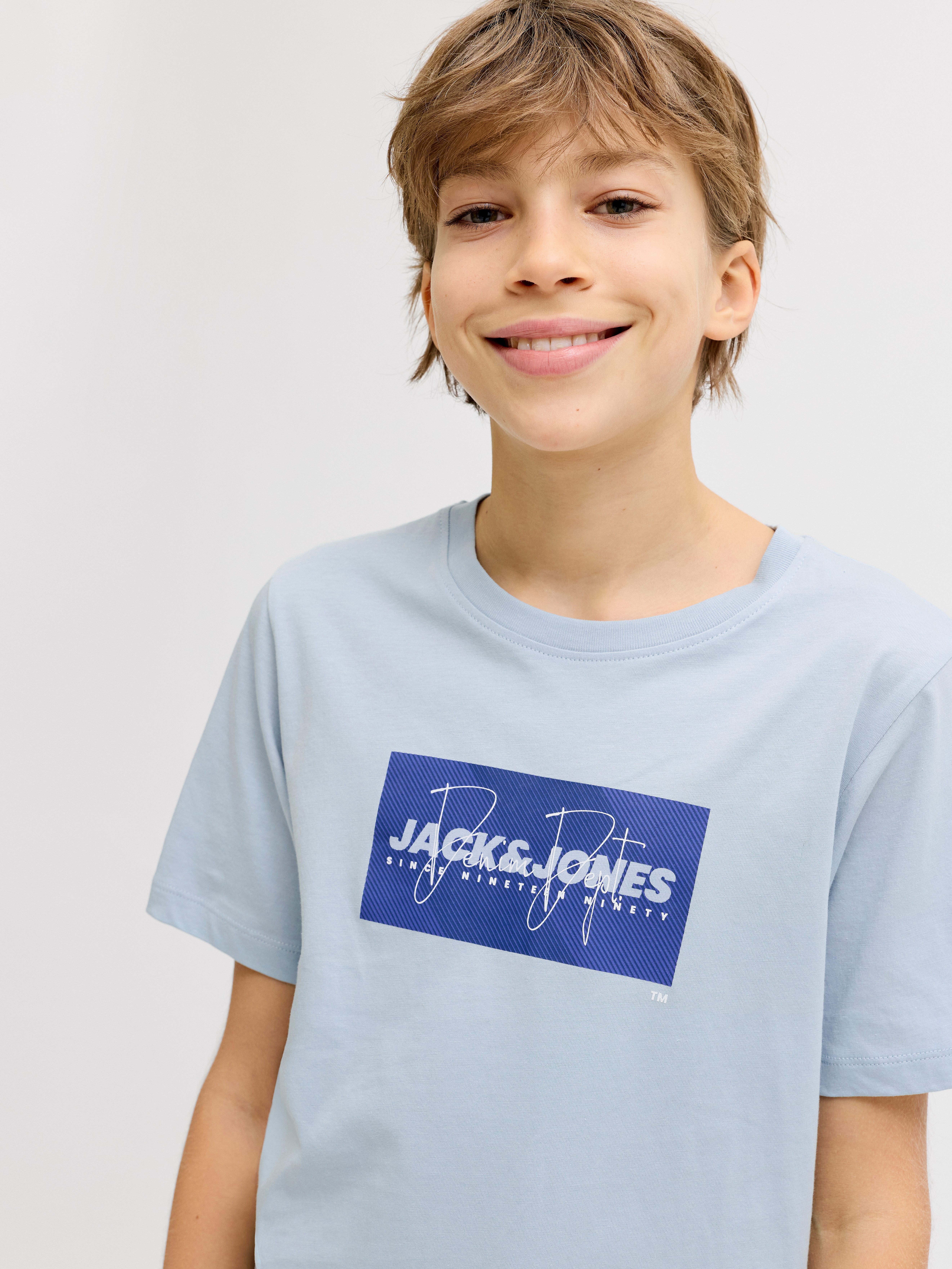 Jack & Jones Junior T-Shirt JJCOLE PRINT TEE SS CREW NECK JNR mit Logoprint – Bild 4 von 5