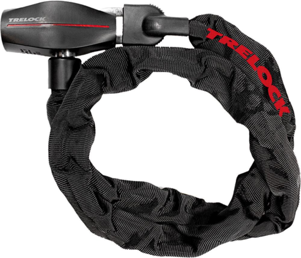 Trelock Rahmenschloss TRELOCK Kettenschloss BC 380 110-7 380 - flexibles Fahrradschloss mit
