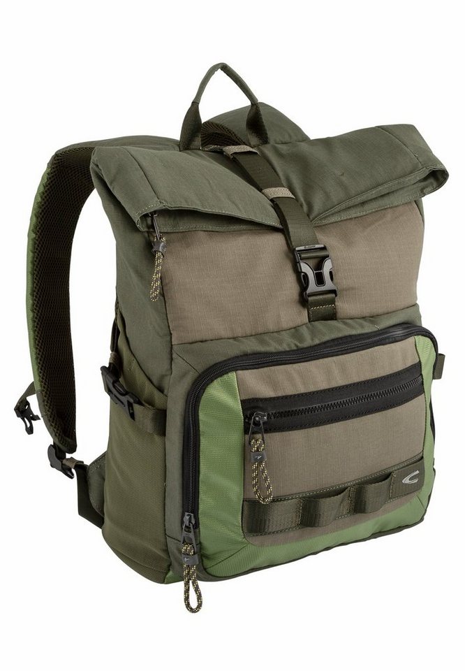 camel active Freizeitrucksack aus Baumwolle in modernem Look