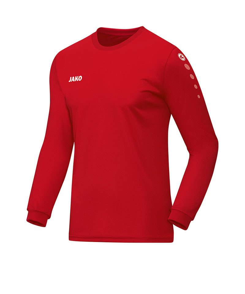 Jako Fußballtrikot Team Trikot langarm Kids Weiß (1-tlg) default
