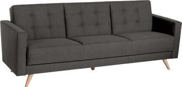 Max Winzer® 3-Sitzer Julius, Schlafsofa, inklusive Bettfunktion & Bettkasten, Breite 224 cm