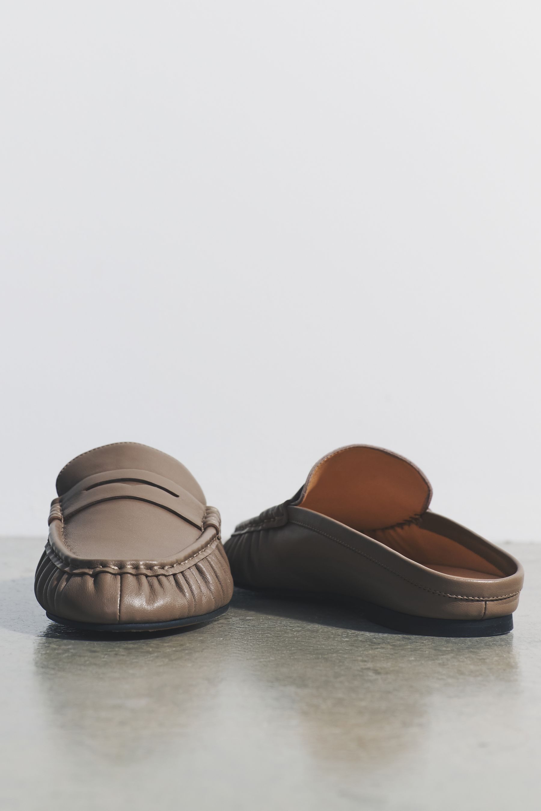 The Set The Set fersenfreie Loafer, Premium-Veloursleder Loafer (1-tlg)