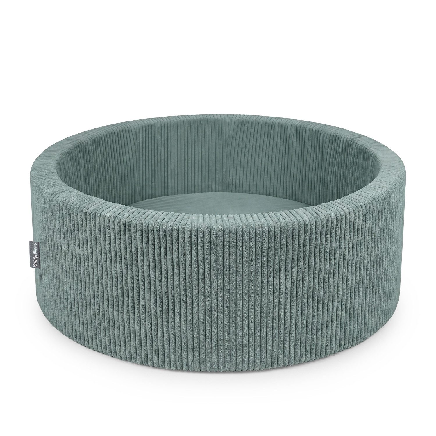 KiddyMoon Bällebad OK30AN, (Bällepool mit bunten Bällen, 0-tlg., Bällepool mit Strukturierter Rippbezug), Made in Europe