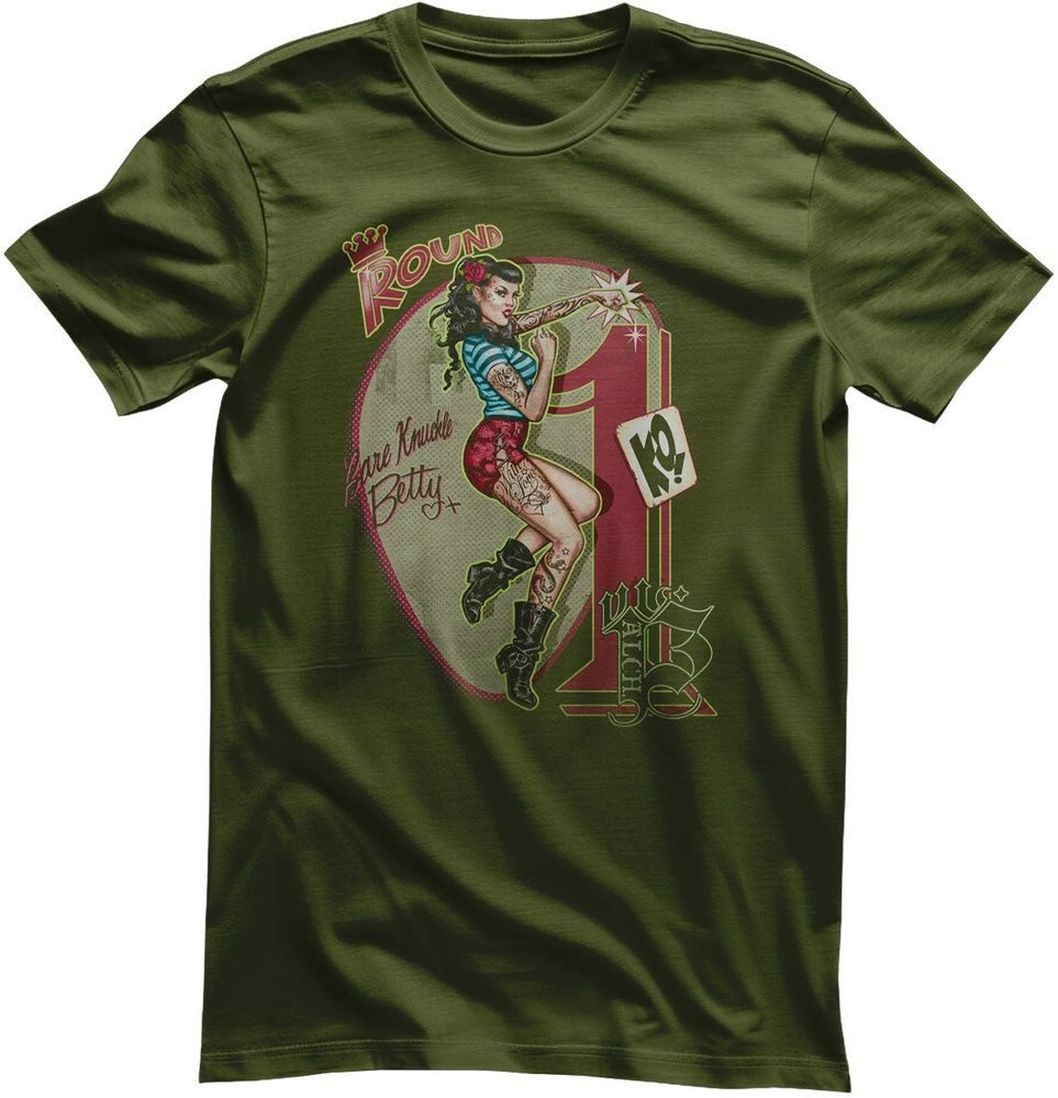 Alchemy Gothic T-Shirt Alchemy Bare Knuckle Betty T-Shirt