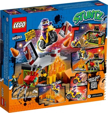 LEGO® Konstruktionsspielsteine LEGO® City - Stunt-Park, (Set, 170 St)