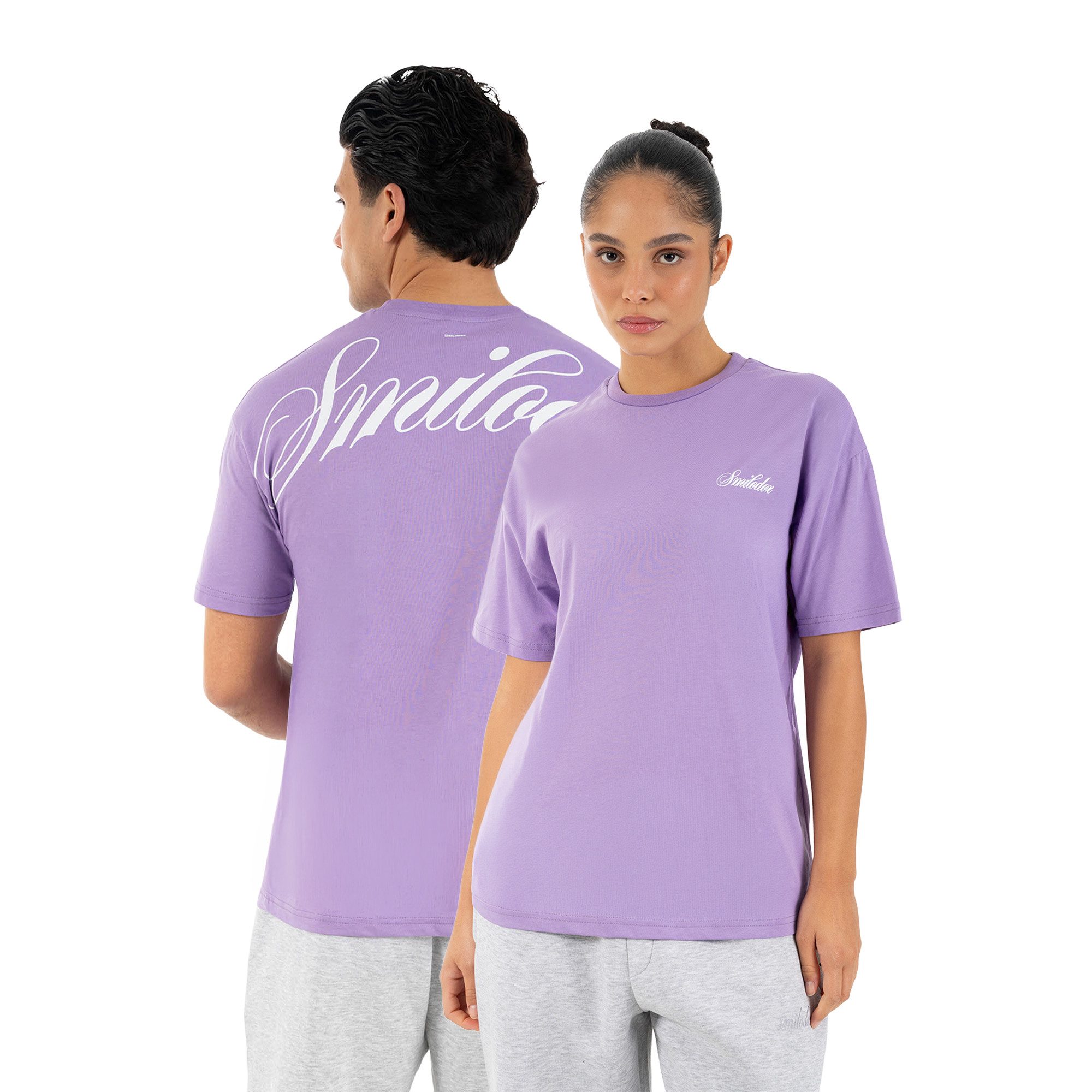 Smilodox T-Shirt Feyd, Oberteil, Unisex Oversize Shirt mit Backprint & Logo Backprint, Frontlogo, Rundhals, Baumwolle, Streetwear