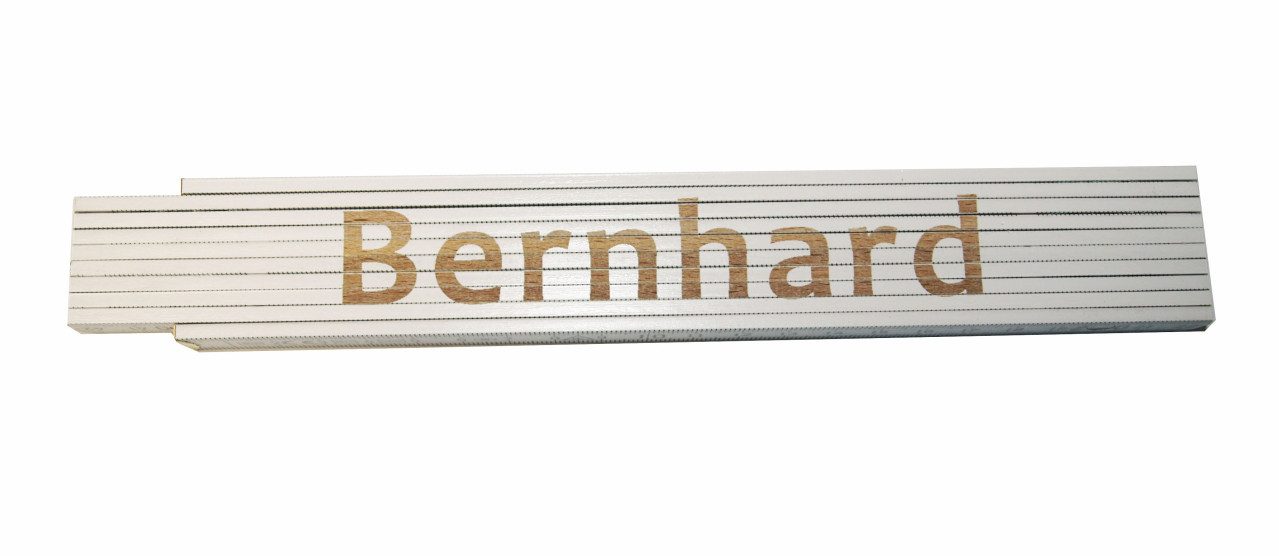 HEKA Zollstock Zollstock Bernhard 2 m weiß