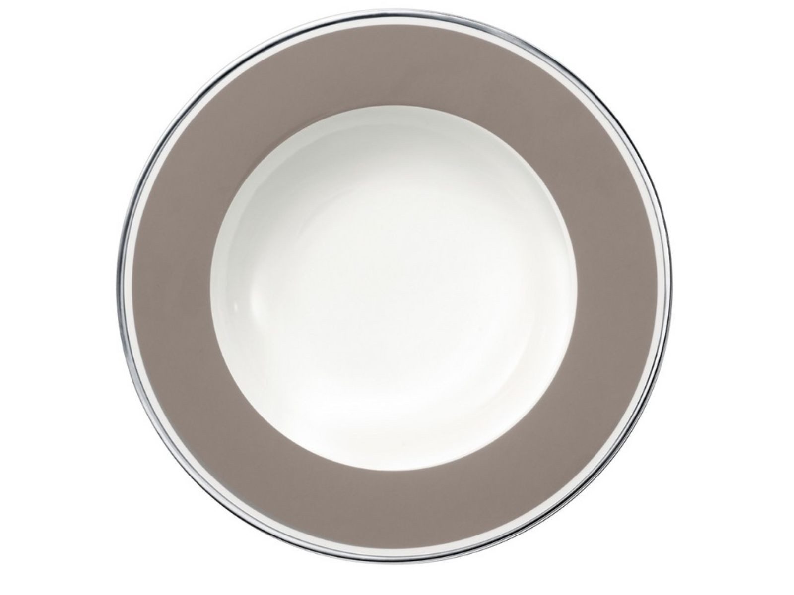 Villeroy & Boch Suppenteller Anmut My Colour Rock Grey Suppenteller 24 cm