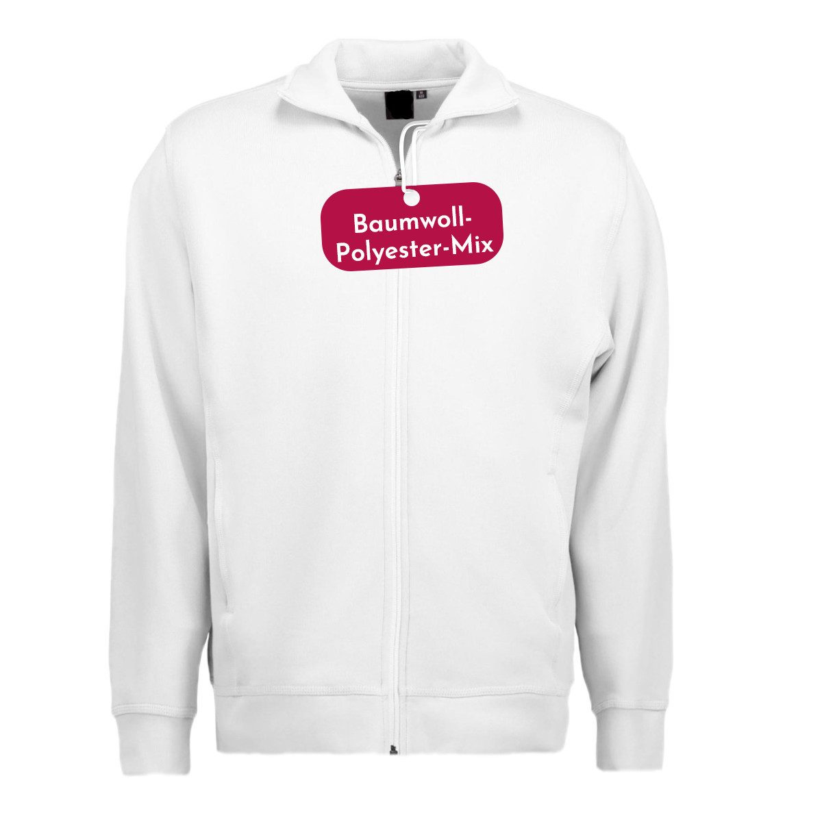 Clinotest Sweatjacke ohne Kapuze Unisex - günstig online kaufen