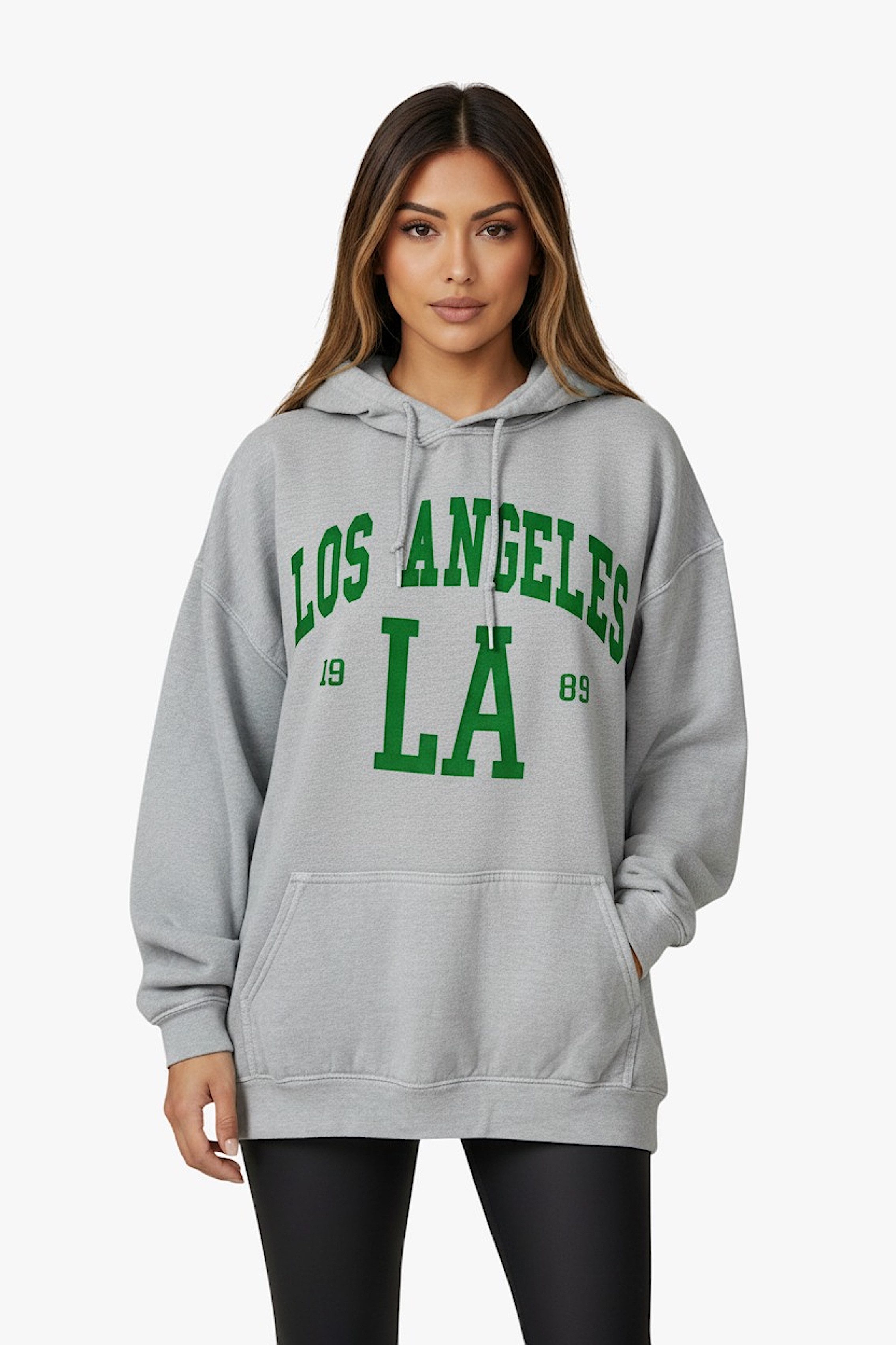 Worldclassca Hoodie Worldclassca Oversized Hoodie LA Kapuzenpullover Washed günstig online kaufen